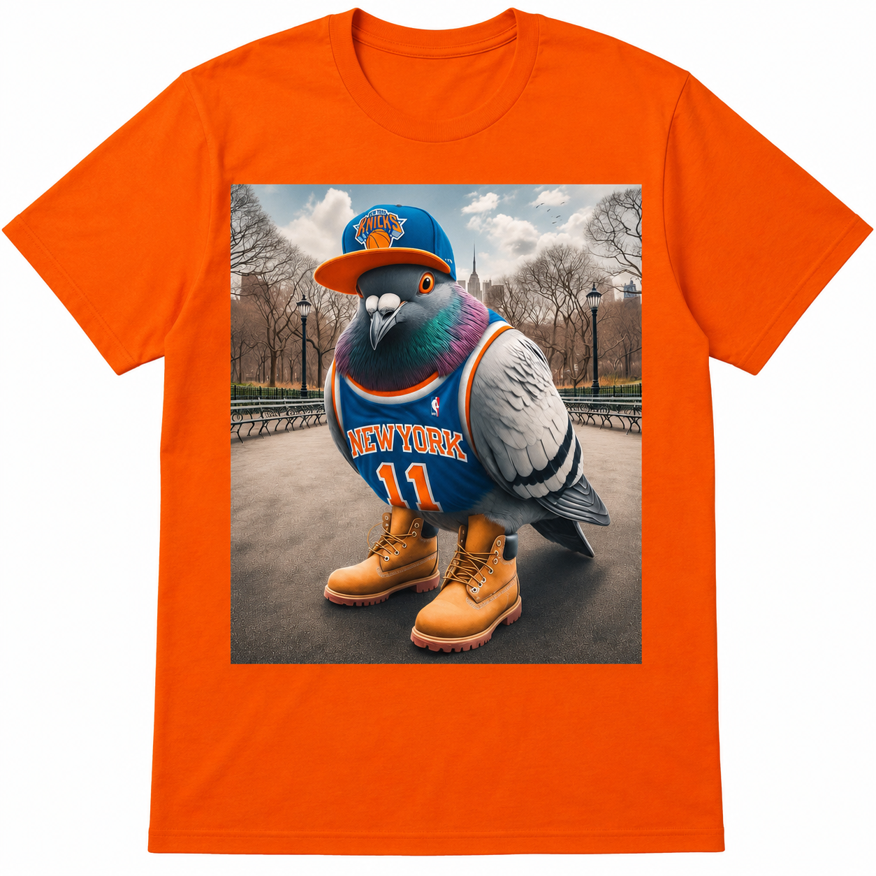 TIMBS AND FEATHERS TEE