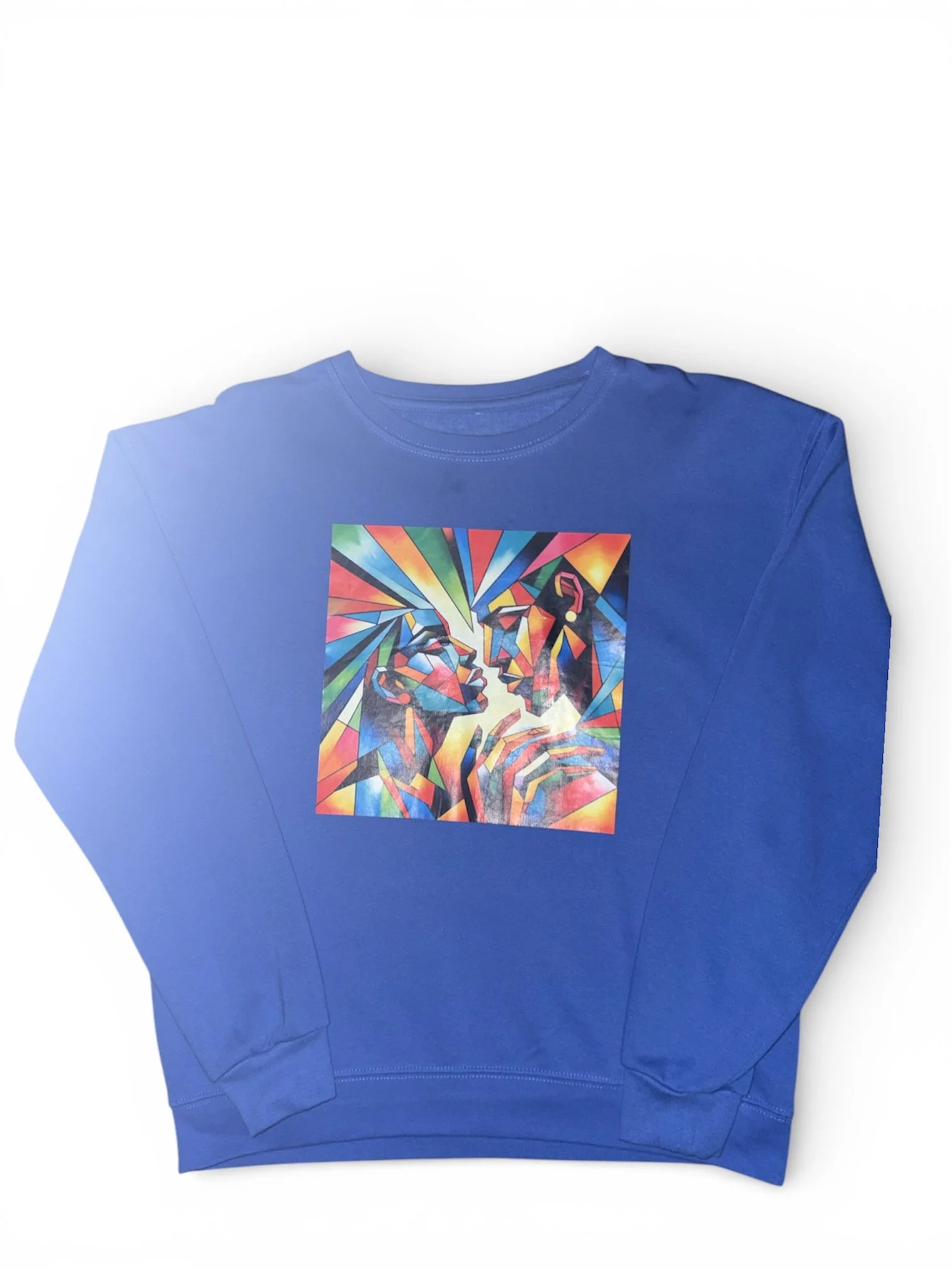 CONTEMPORARY CUBIST  TWO LOVERS DTF SWEATSHIRT