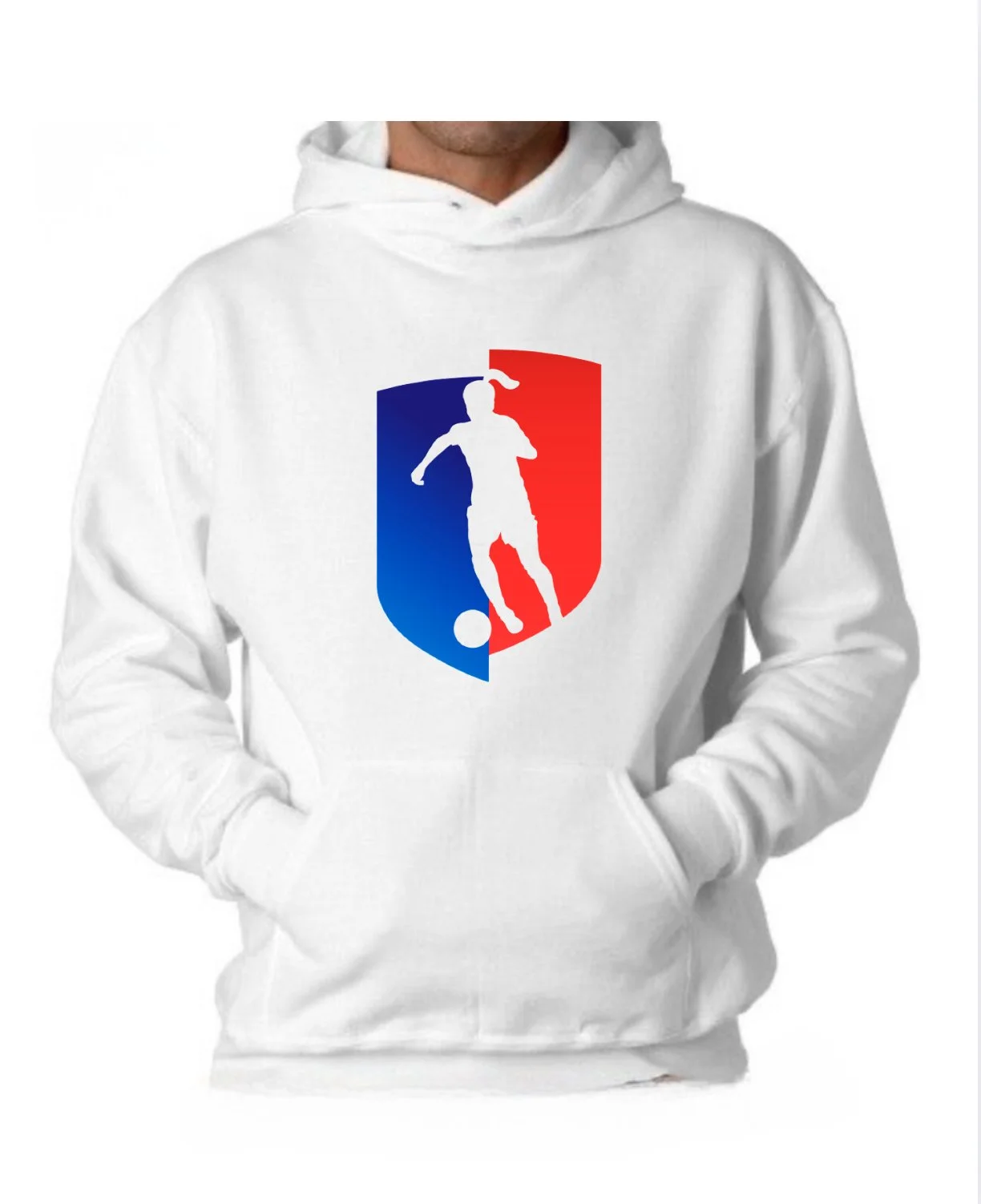 GIRLS ACADEMY LOGO HOODED SWEATSHIRT