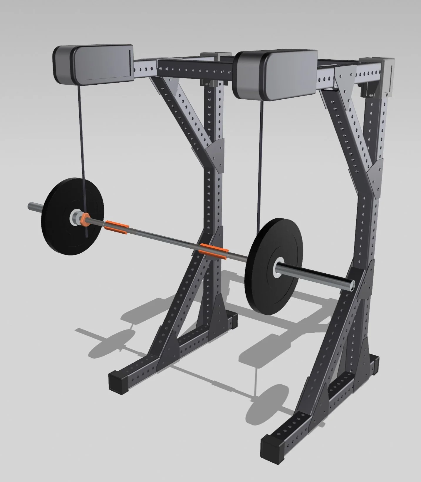 Self-Spotting Weight Rack — MATTHEW SCHMITZ