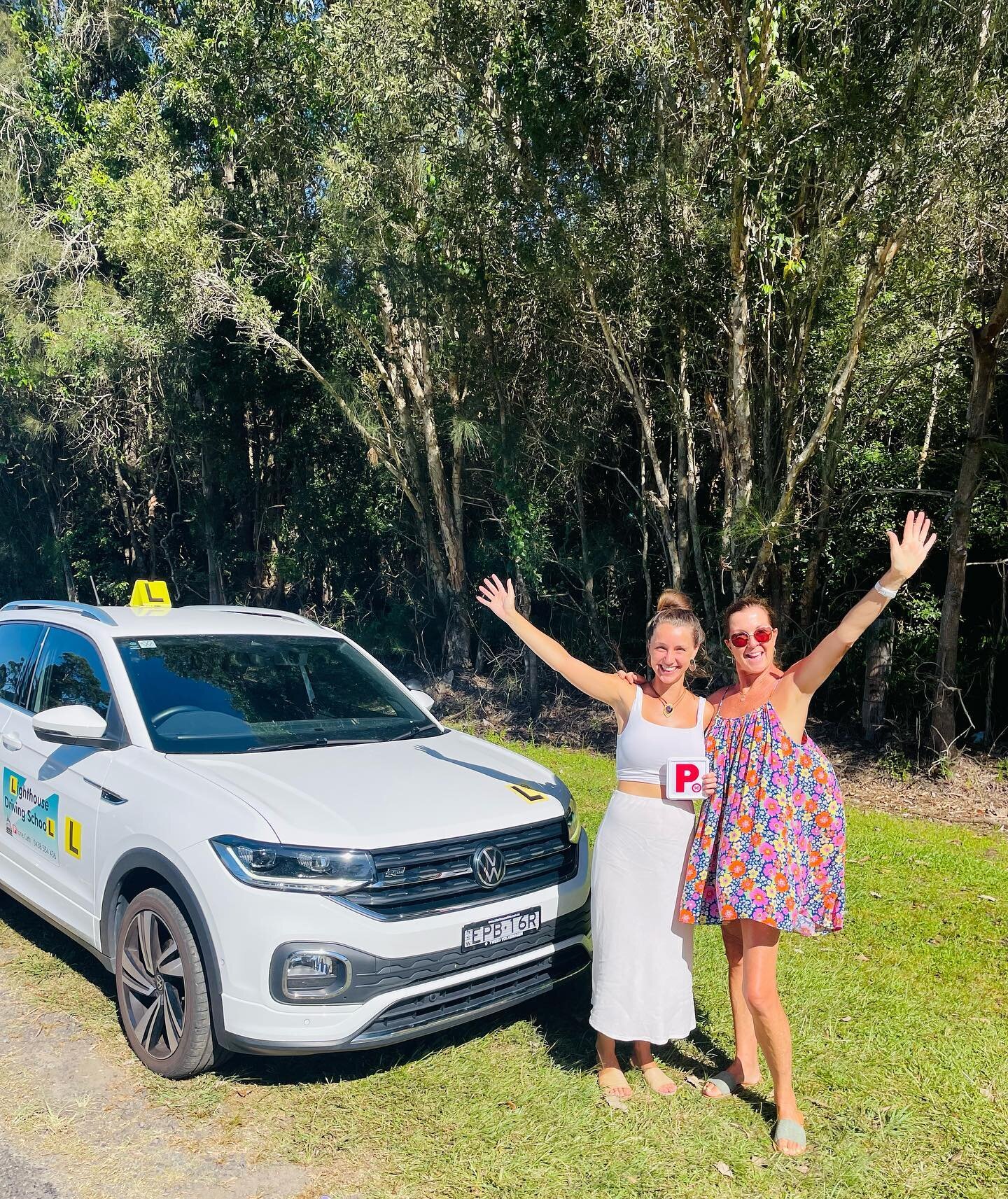 🚗🌼🚗 Soooo excited that this divine creature has past her test.  Pretty much perfect score - go Bianca!!!!
👏🏽👏🏽👏🏽 Congrats, and enjoy your new found Freedom. 😉🚗🌼