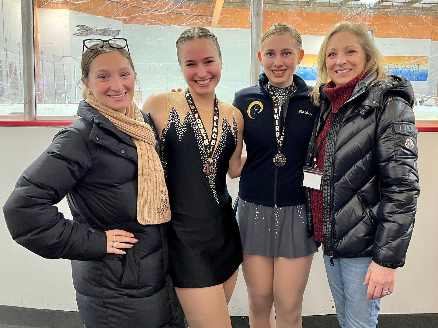 So proud of our skaters that competed this weekend in the San Diego Sweetheart Classic at Poway Ice! What a great way to start at our first competition of 2023! Special Congratulations goes to Arisa for landing her first double flip in competition an
