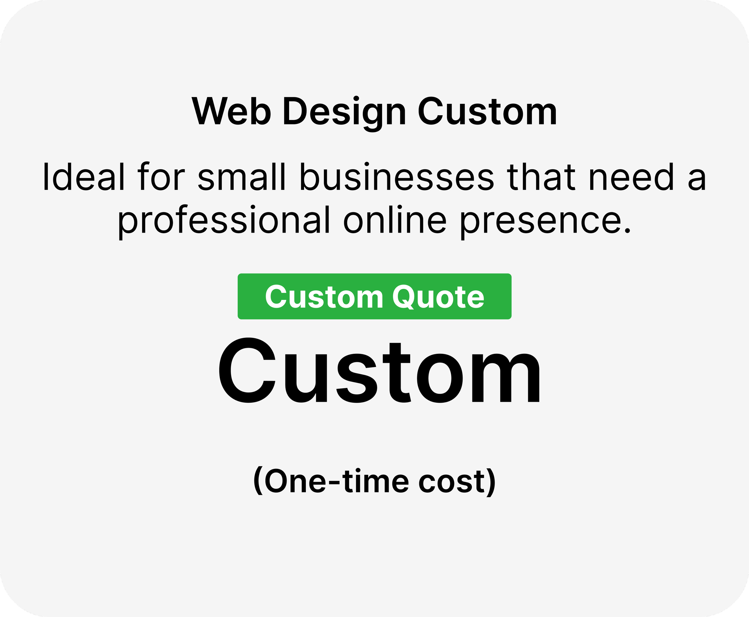 Website Design Custom