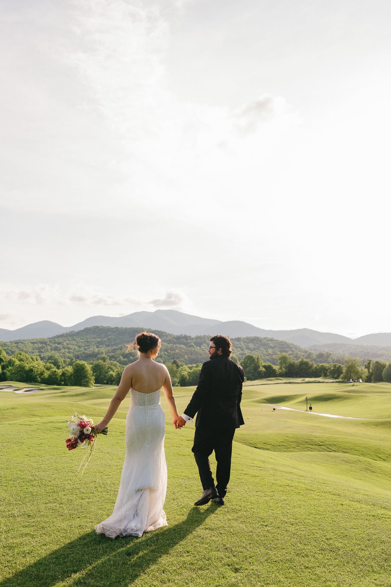 Brasstown Valley Resort wedding portrait
