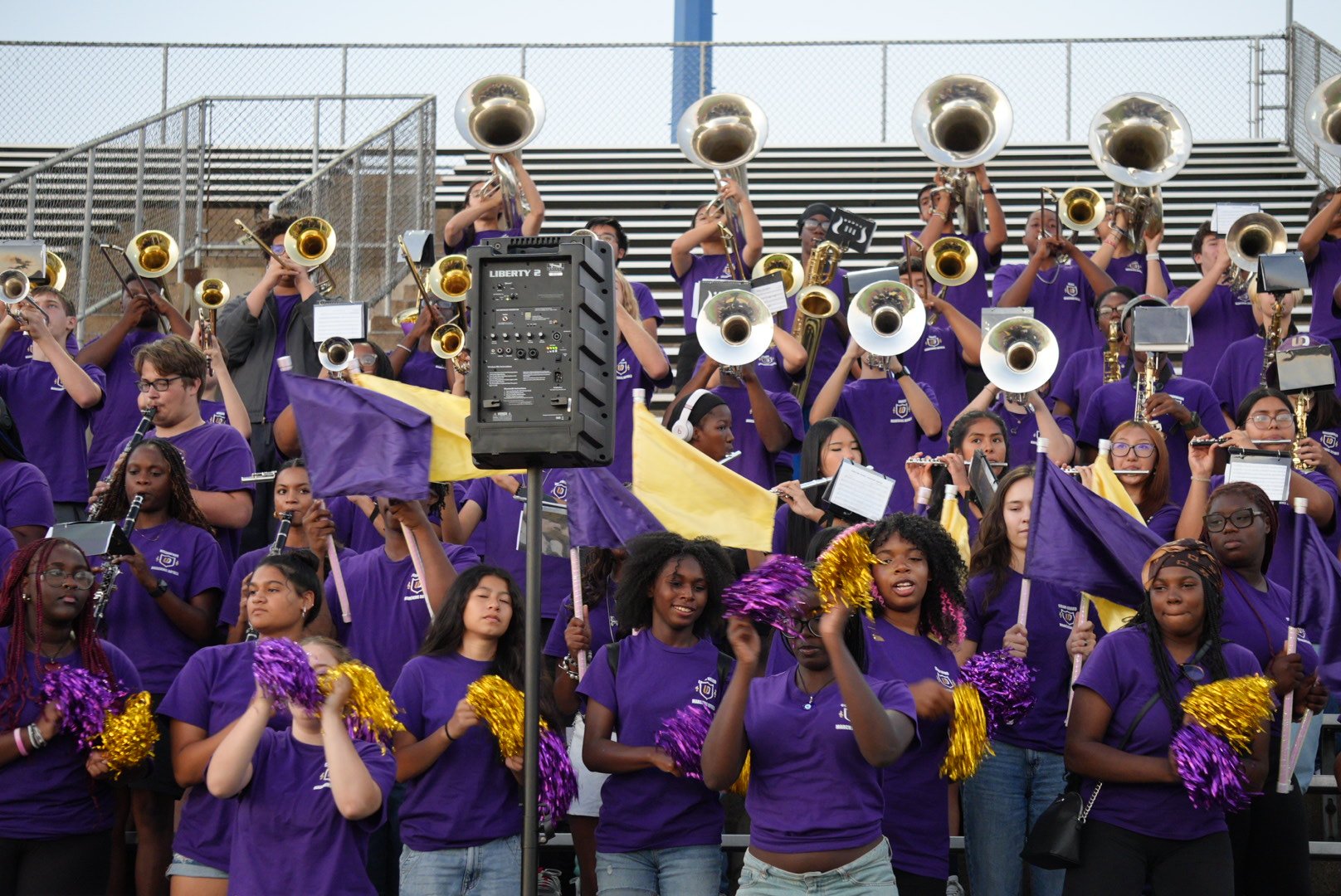 Come watch the Marching Band cheer on the UDHS Football team vs Bensalem HS this Friday night