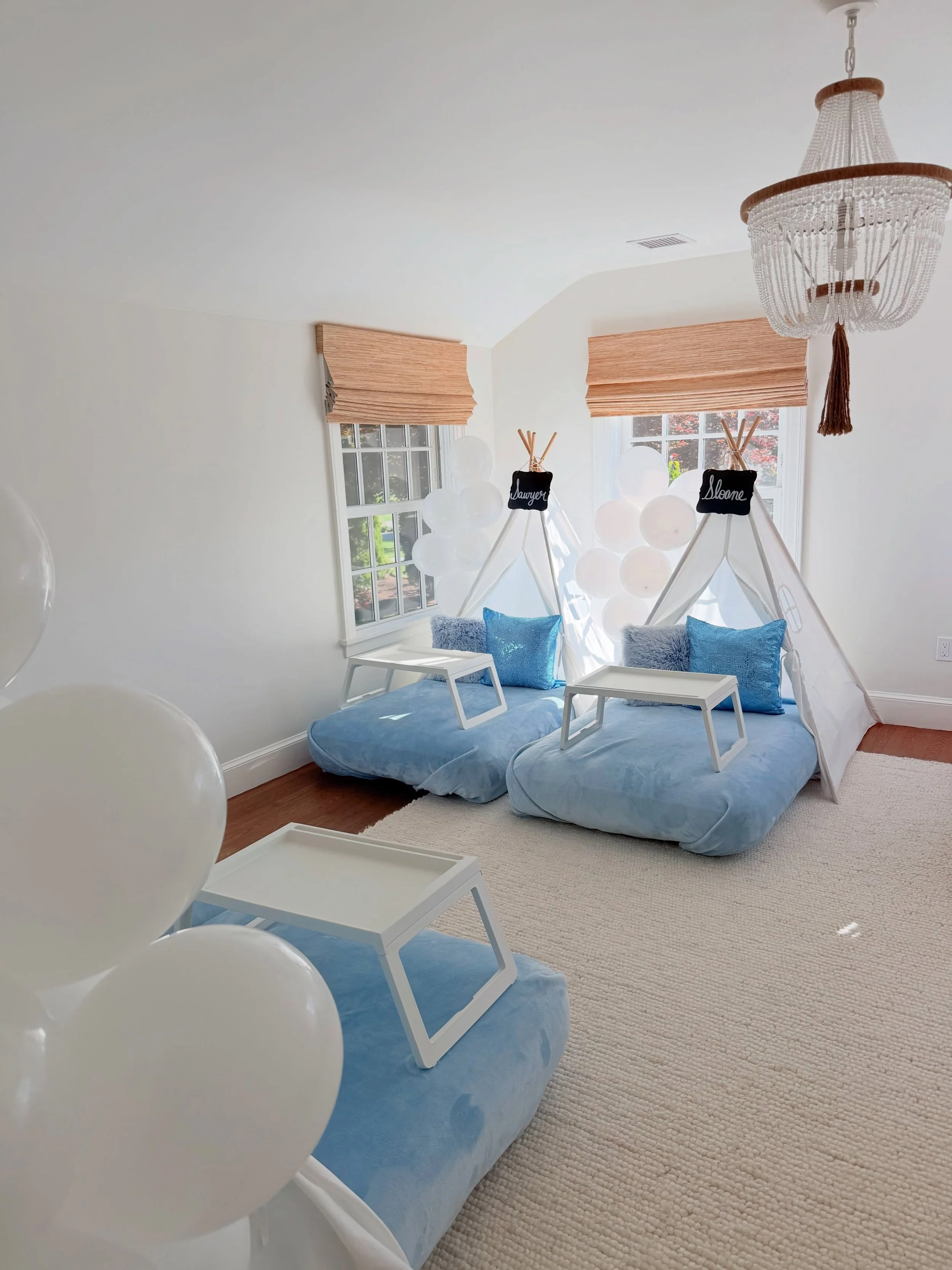 Wishing the Happiest Birthday to Stella!!!🩵
.
.
.
.
.
.
Sleepover Party | Glamping | Slumber Party | Birthday Party Ideas