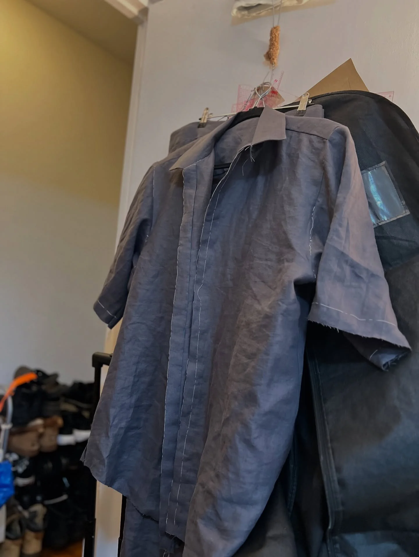 Grooms
Maid of Honour &amp; best man 

Wedding outfits 

I cut and made the two piece of my groom and loving husband Lochie.

Also designed, cut and made both Maid of honour ( Josh ) and Best Man ( Kit ) outfits.

All made out of heritage linen