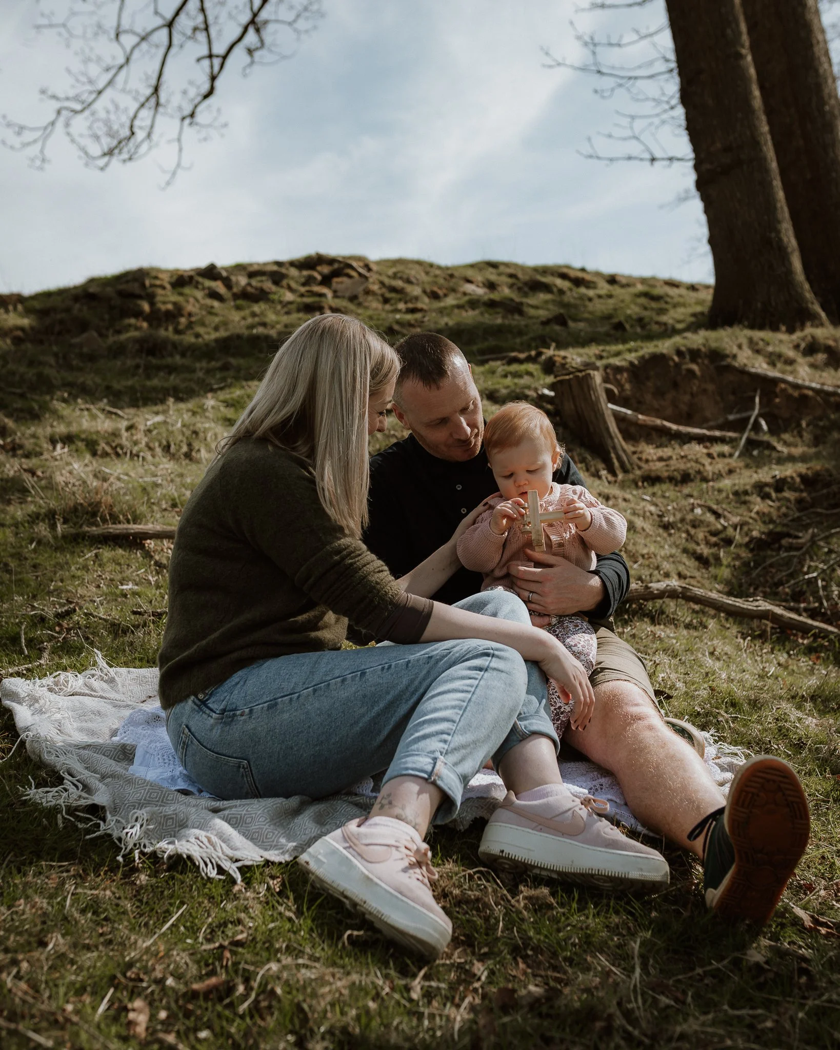 Photograph of the Durdy family in Abbeystead