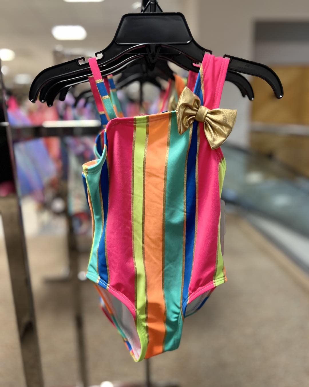 These kids swimsuits should come in adult sizes too! They are so cute, we all want them! Shop Dillard's for sunny styles. 😎🏝️