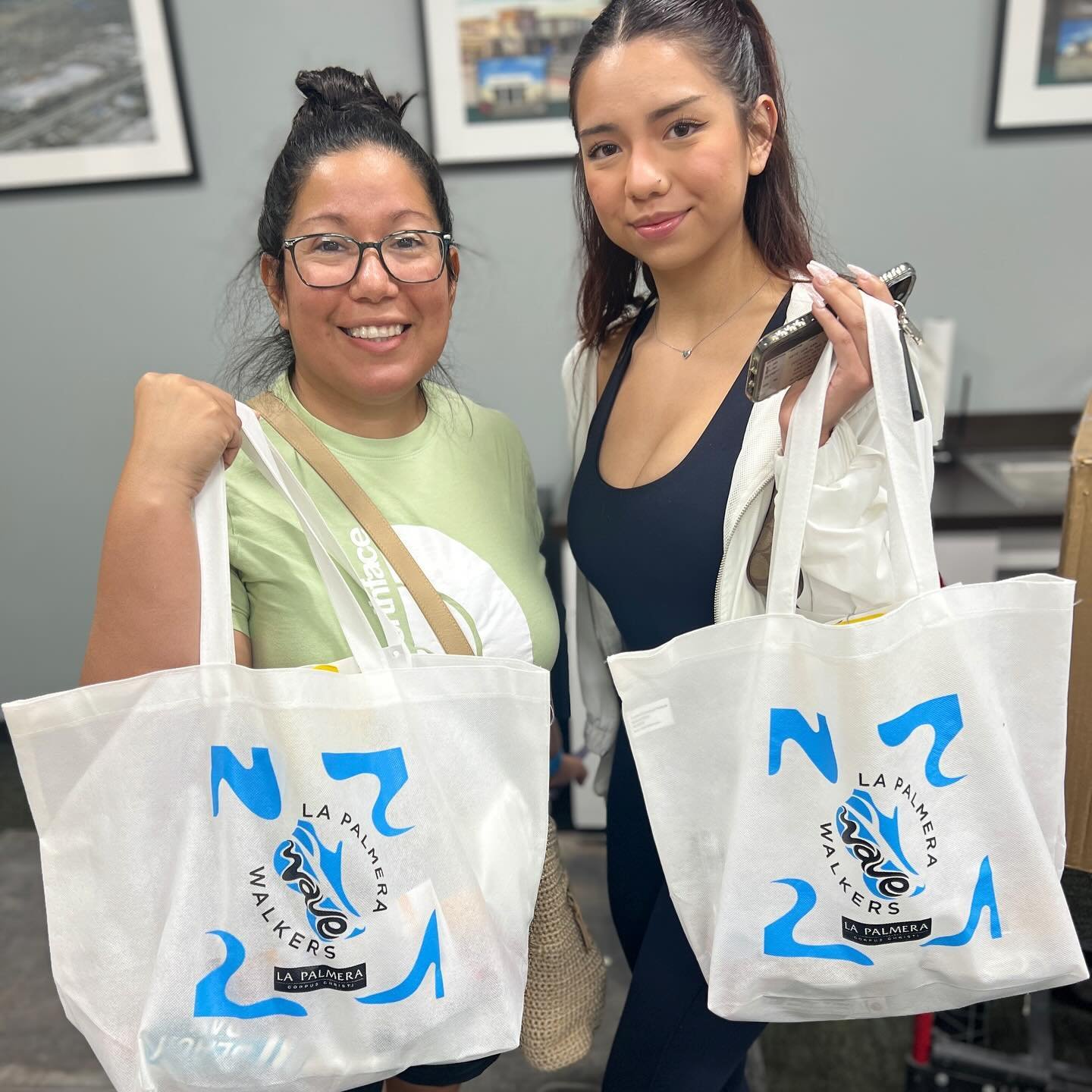 Good luck to Team Wave Walkers tomorrow at @beachtobayrelay 🌊🏃🏽&zwj;♀️! La Palmera is excited to have THREE teams participate this year. And thank you to all the La Palmera stores and restaurants for the swag! #wavewalkers #teamwavewalkers 

@lush