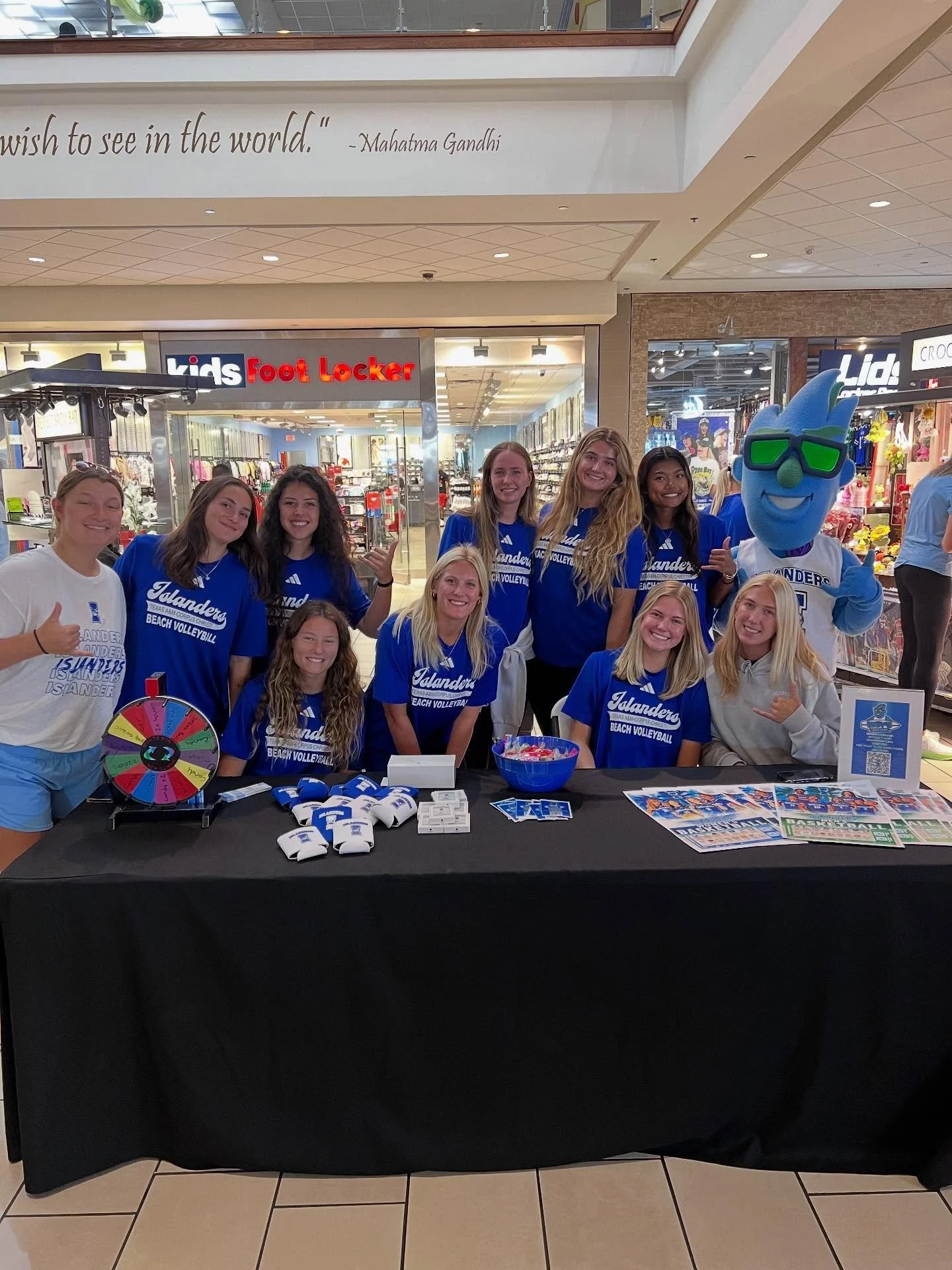 Meet the Playmakers of Corpus Christi! Celebrate local sports and win giveaways from LongHorn Steakhouse, Lululemon, Dave &amp; Buster&rsquo;s, and Drs. McIntyre and Garza today in the Food Court until 5pm.