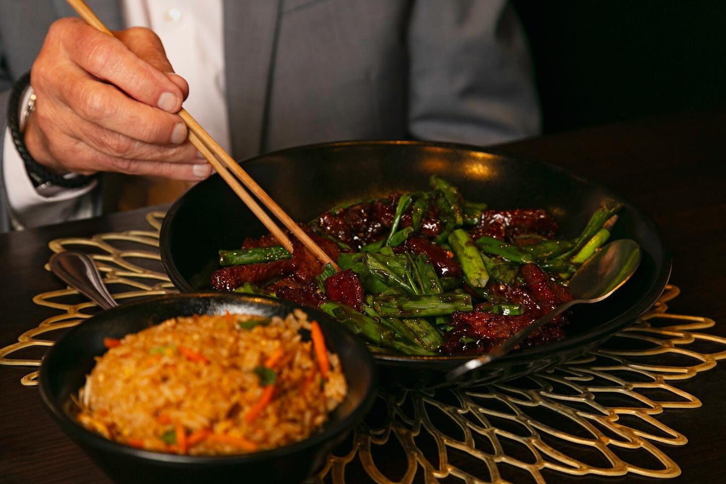 Nothing pairs better with National Chopsticks Day than @pfchangs Mongolian Beef 😋🥢
