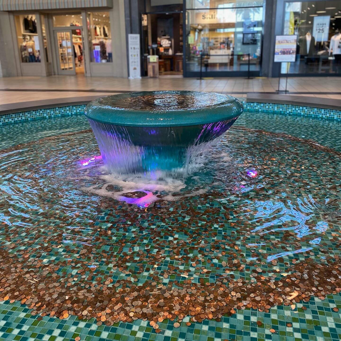 Happy Earth Day from La Palmera! You know what&rsquo;s on trend? Being fashionably responsible! 🌎💚 La Palmera is always working to be a good steward of the environment. DYK? Our Center Court fountain re-circulates 1,000 gallons of water approximate