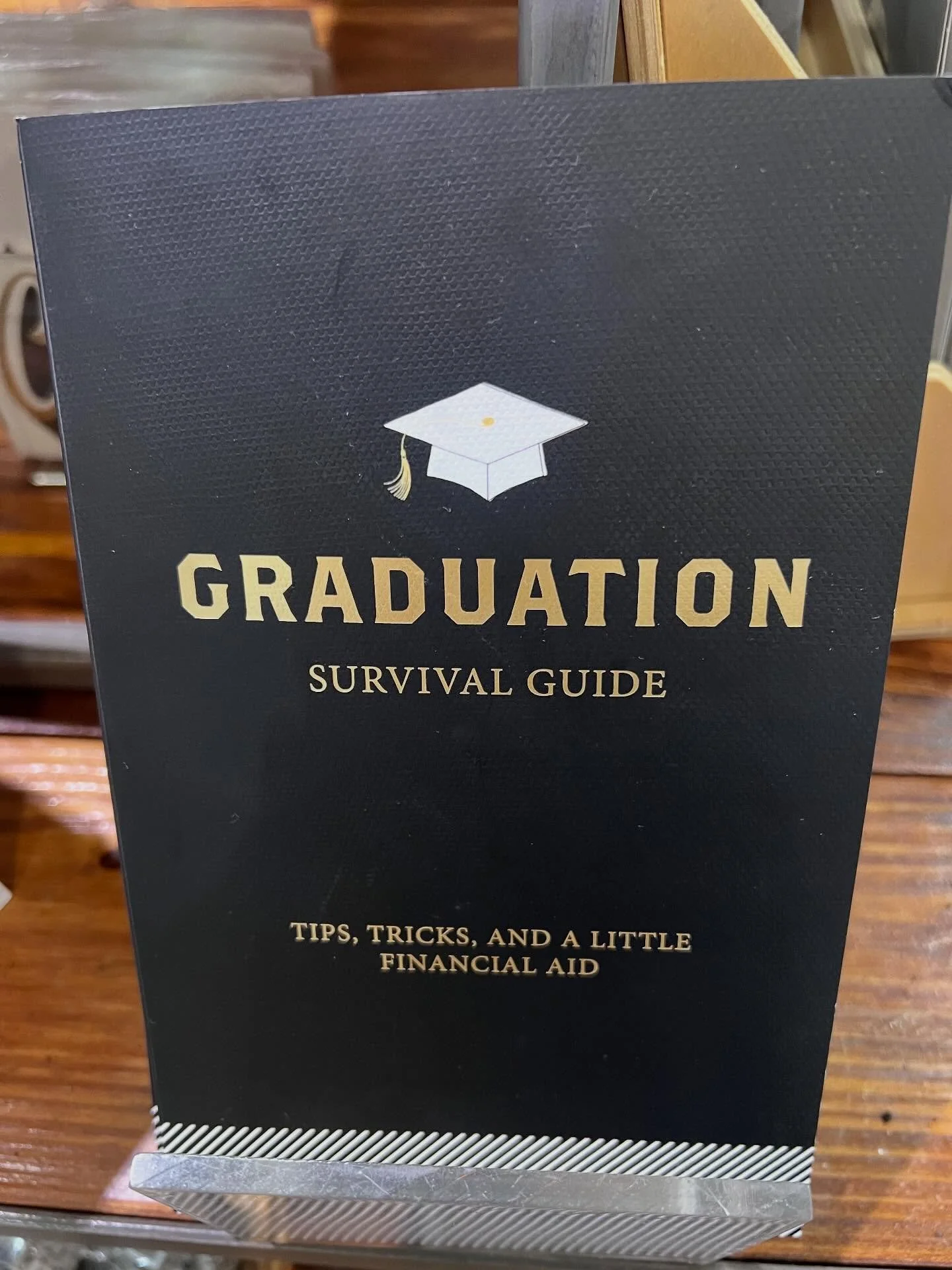 The Graduation Survival Guide, a diploma holder, and other keepsakes make the perfect gift for any graduate! 🎓🎁 Visit Trudy&rsquo;s Hallmark store upstairs at La Palmera, and don&rsquo;t forget a card! ☝🏻🎉
