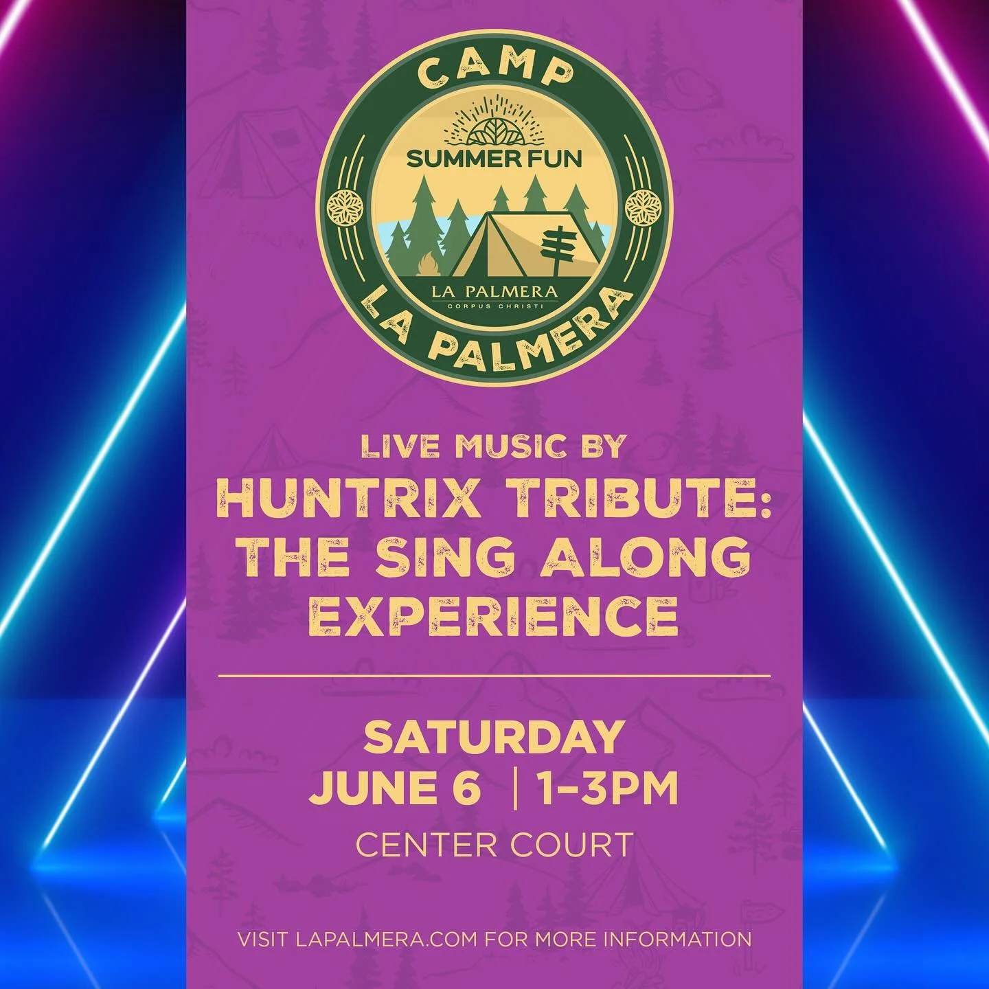 Camp La Palmera returns this summer starting with Huntrix Tribute: The Sing Along Experience on June 6! This crowd-favorite demon-hunting KPop show returns to La Palmera to kick off our summer event series, providing dozens of free daily activities f