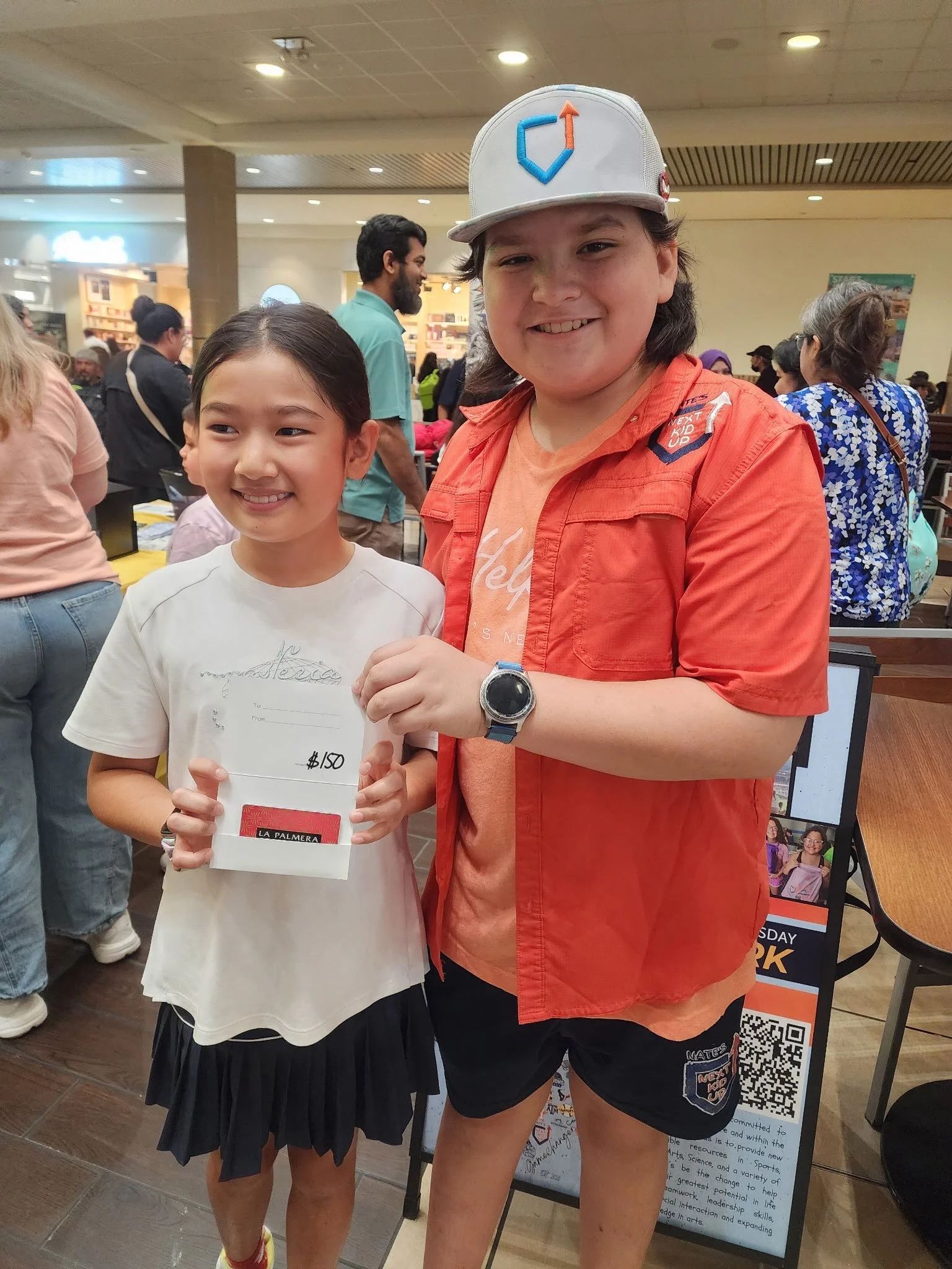 Nate&rsquo;s Dream Big Back-to-School Scavenger Hunt delivered tons of prizes all in support of a good cause! We always love partnering with @natesnextkidup to bring fun and charity to the mall.