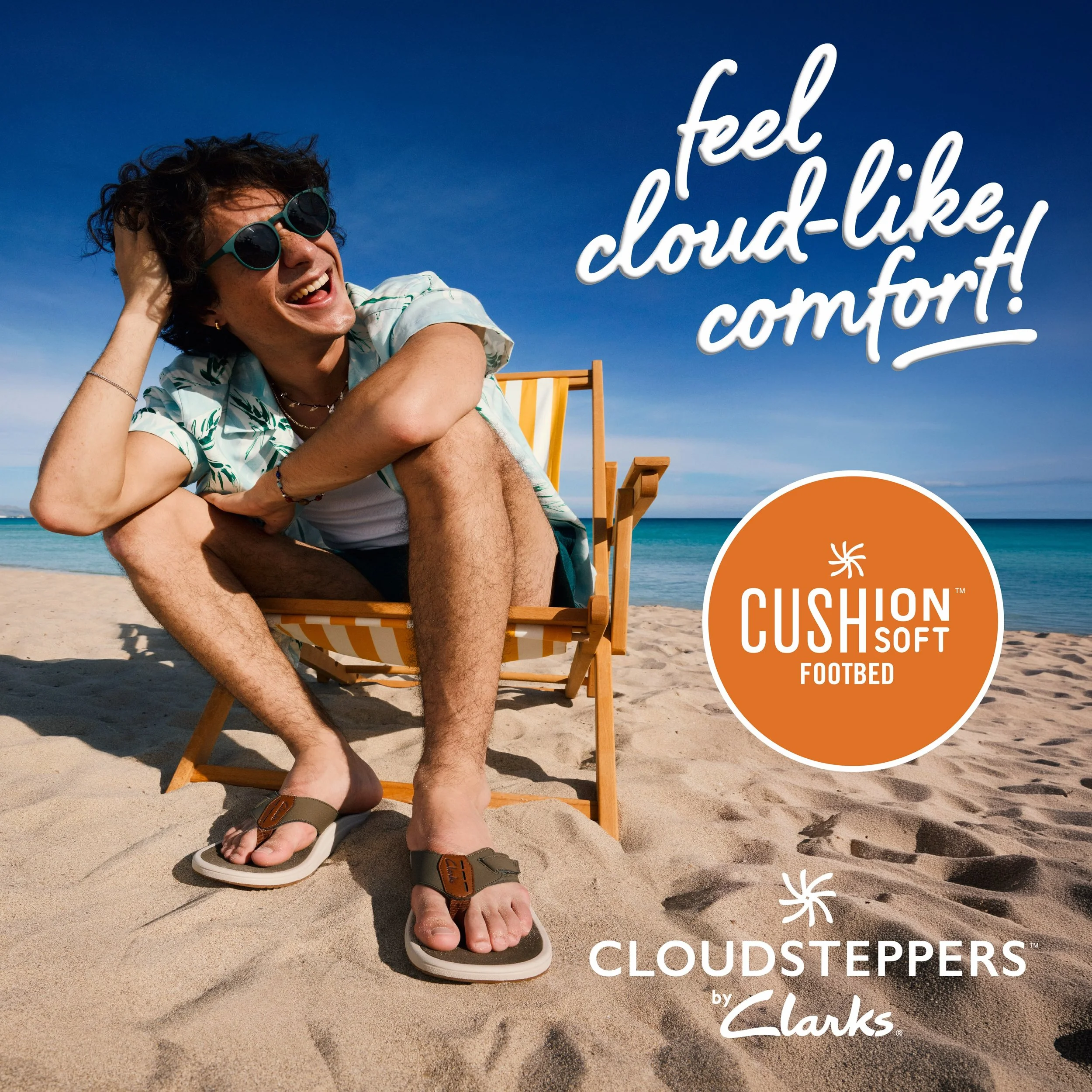 What better way to celebrate &ldquo;l Love My Feet&rdquo; Day than with cloud-like comfort! ☁️🩴 Stop in at @cloudsteppers_usa at La Palmera to Buy 2 for $69.99 Mix &amp; Match Men&rsquo;s &amp; Women&rsquo;s Flip Flops. 🏝️👣