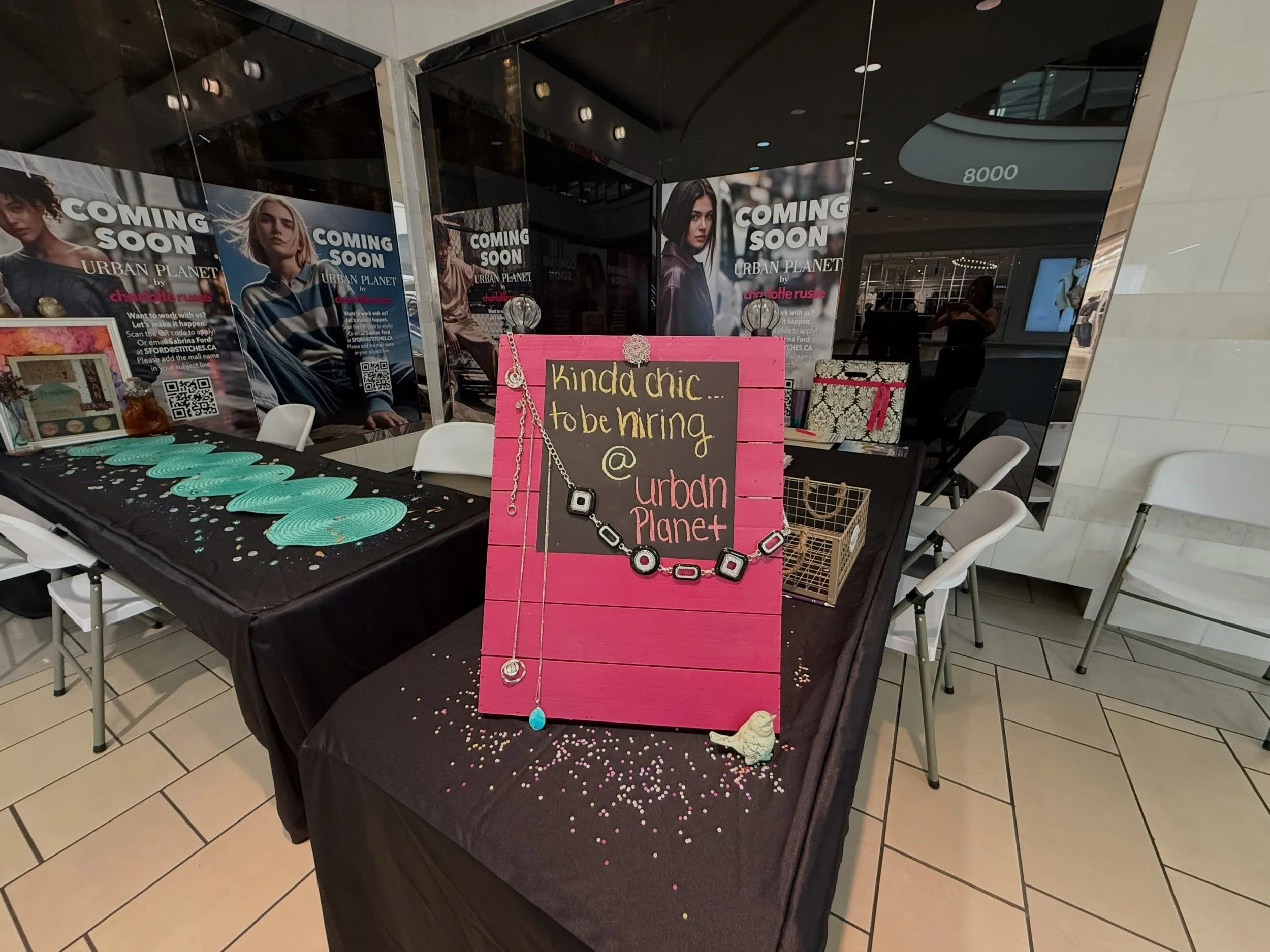 Urban Planet opens at La Palmera on October 16! Hiring event today-Wednesday for positions at @urbanplanet_usa including managers, cashiers, sales associates, and more. Inclusive environment. Opportunities for advancement. Management training program