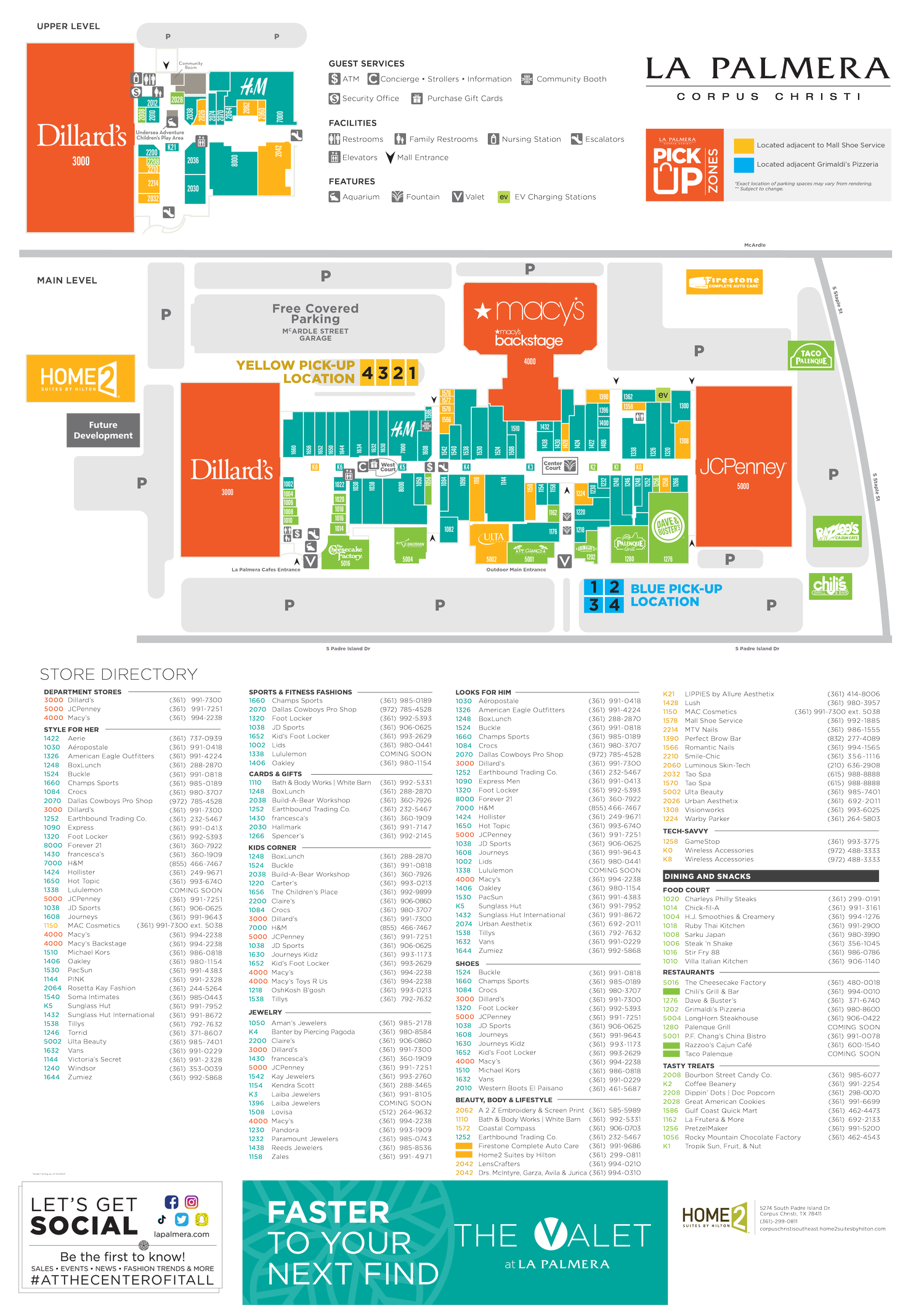 Mall Directory — LaPalmera Mall
