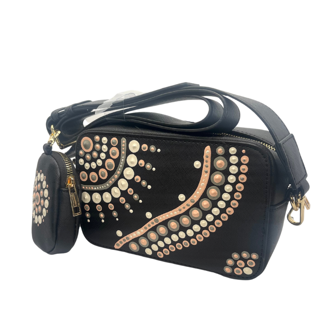 Crossbody Bag- Black Pascals