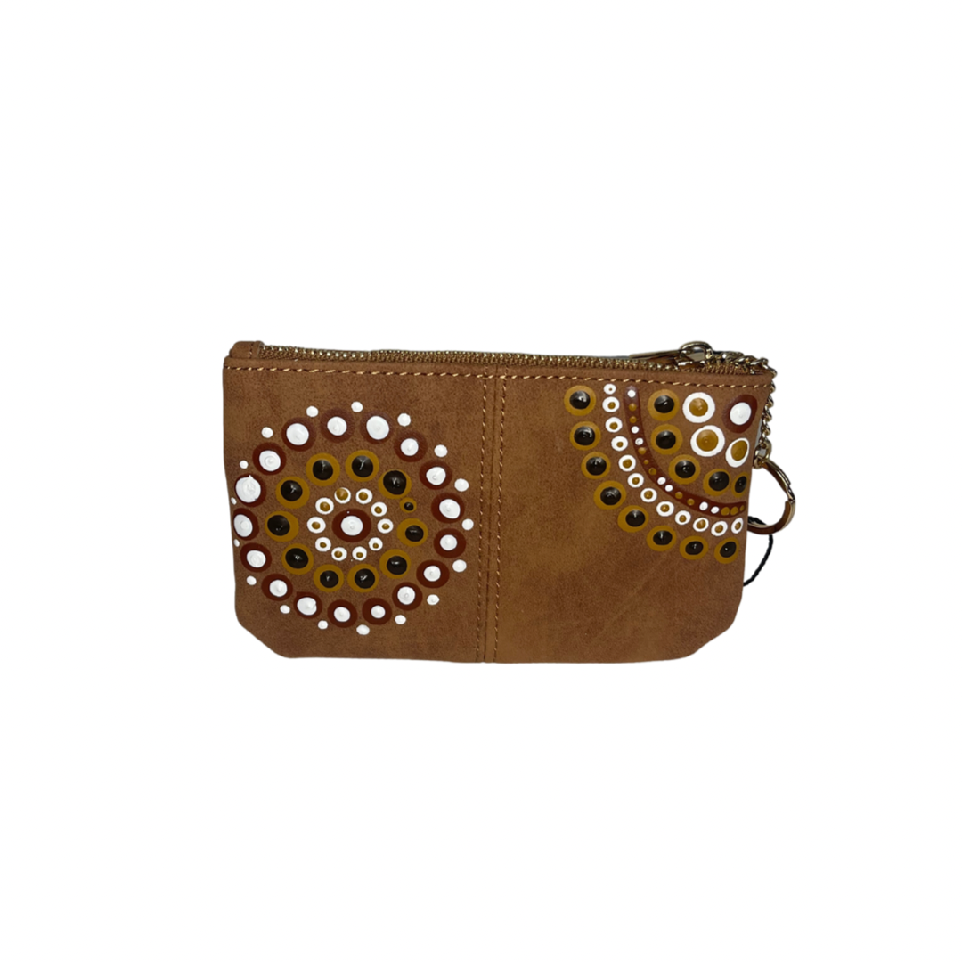 Zip Coin Purse- Earthy Tones