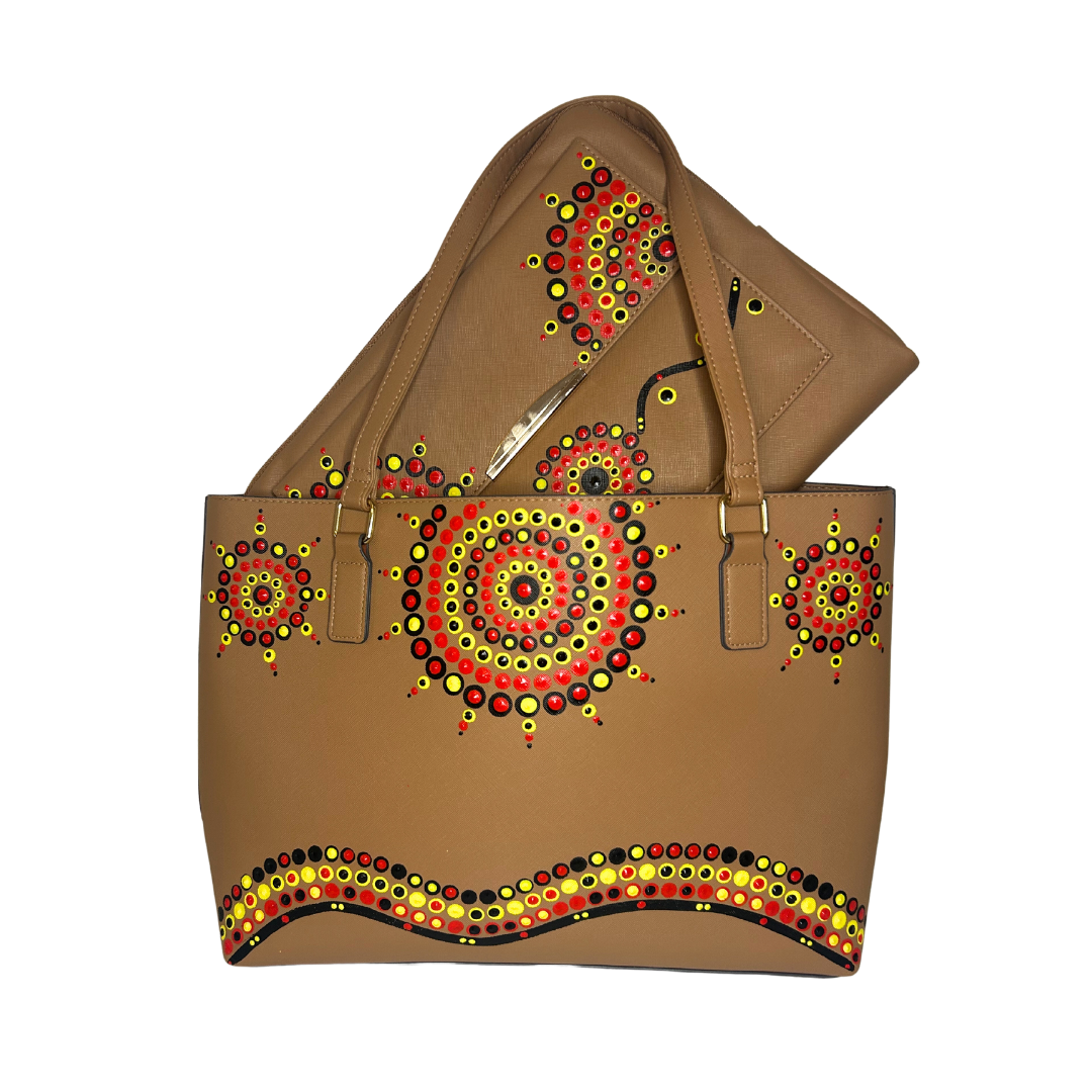 Tote Bag & Laptop Case- Aboriginal 2.0