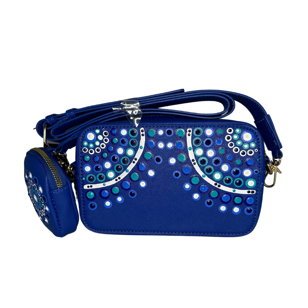 Crossbody Bag- Capri Blue 2