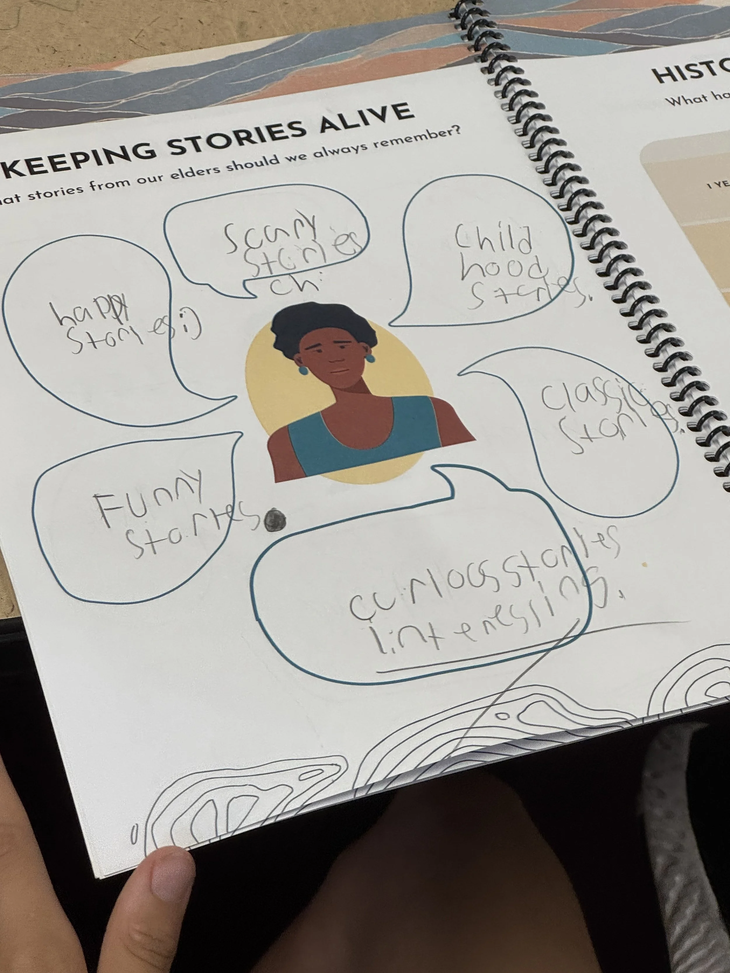 Youth heard stories from elders