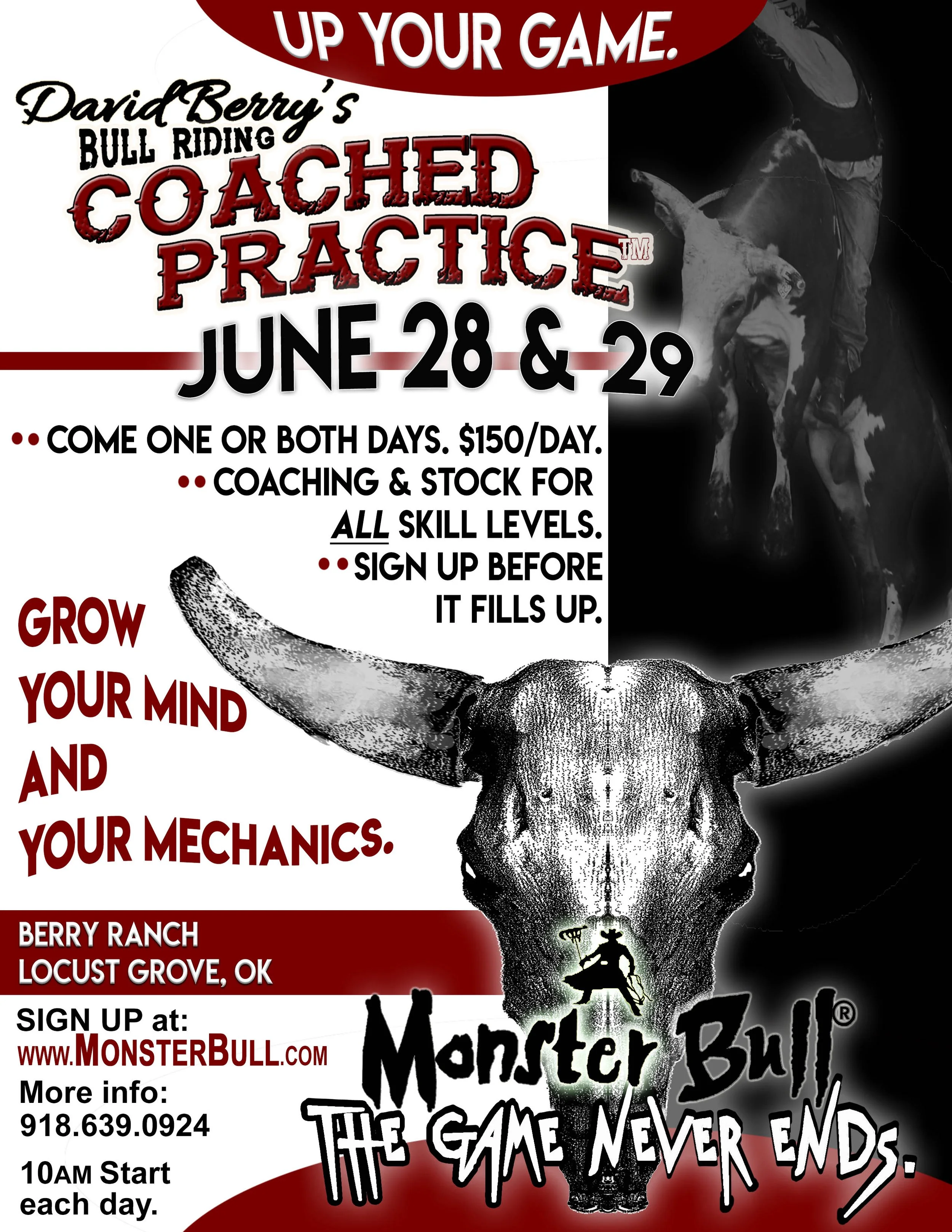 Coached Practice™ — Monster Bull