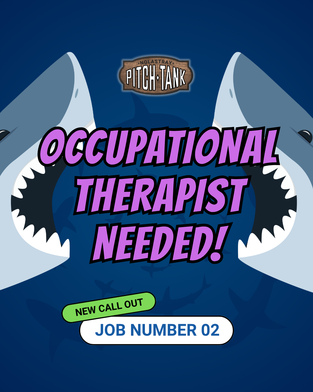 JOB NUMBER 02: Occupational Therapist Needed!