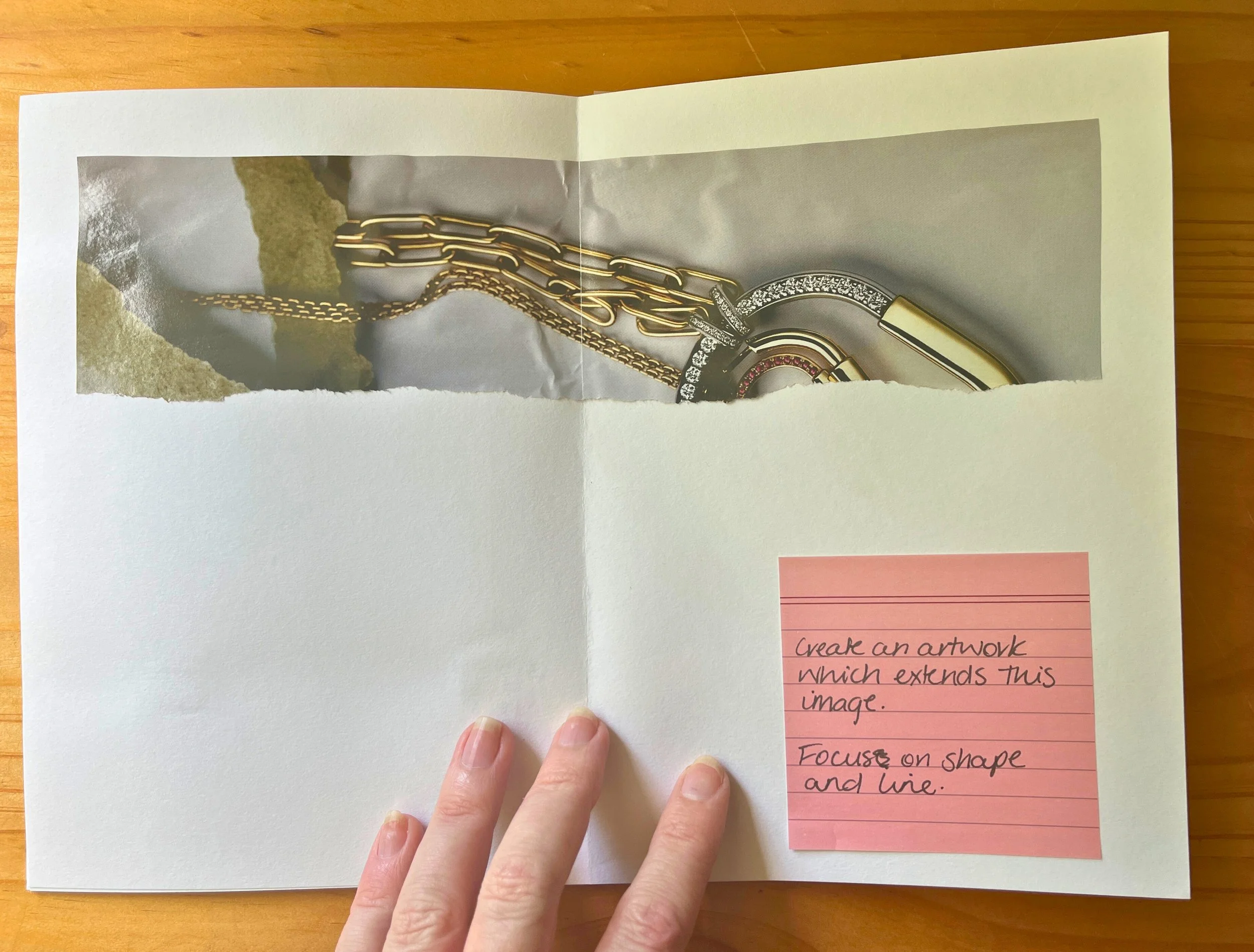 Artbooks for colleagues - prompts/suggestions