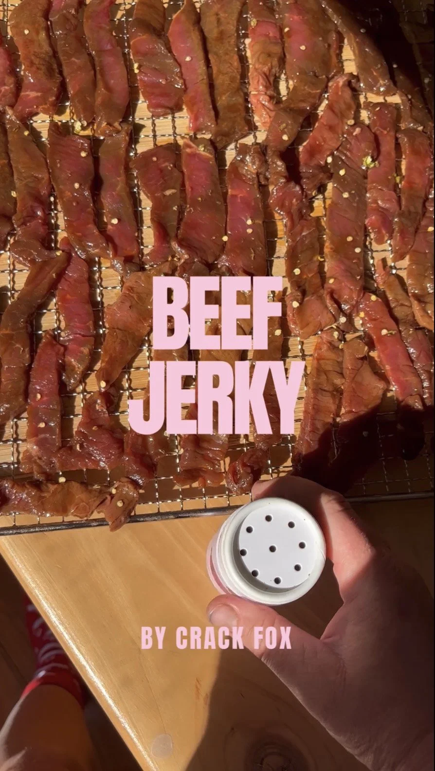 Homemade Beef Jerky ✺ 