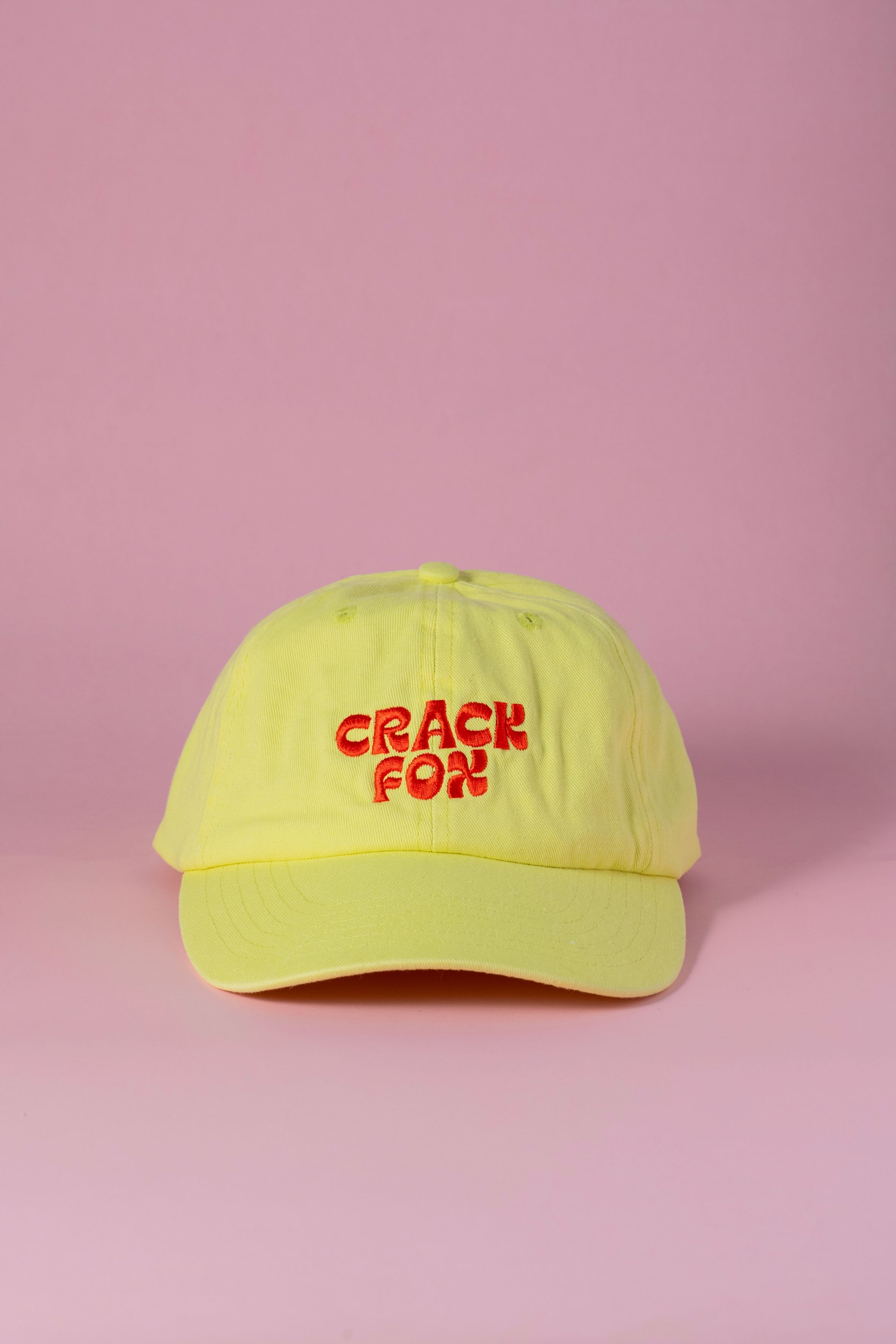Mango Crack Fox Dad Cap