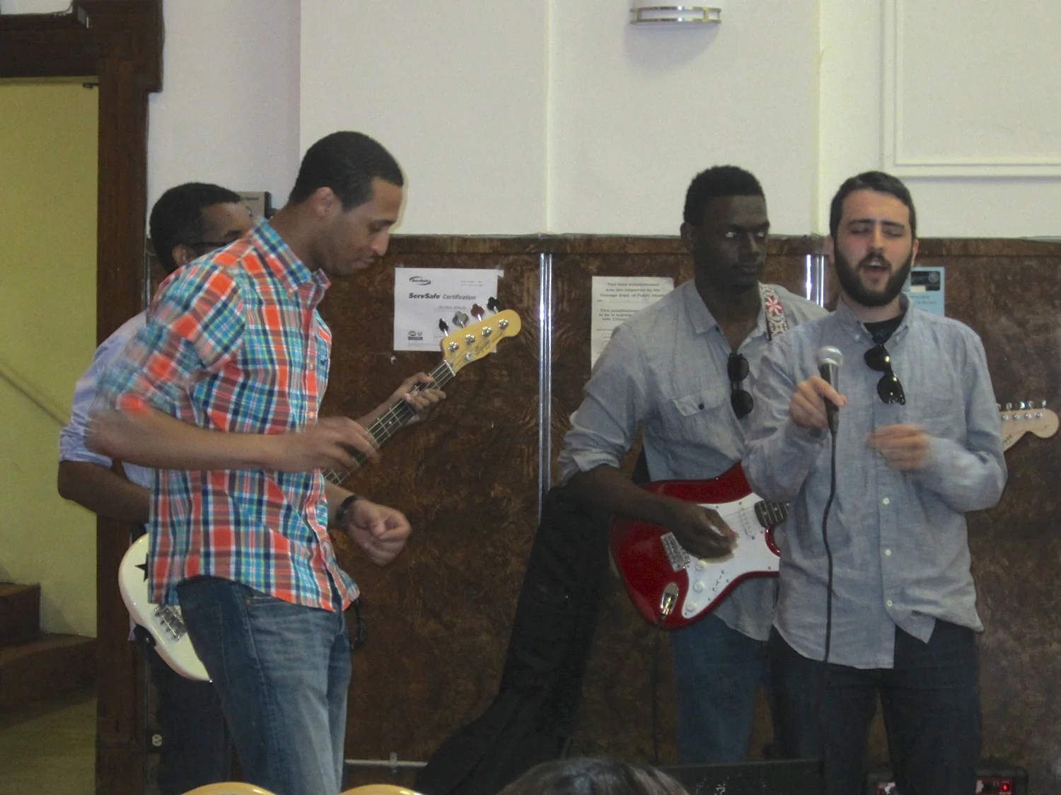 Live music made it a celebration of health.