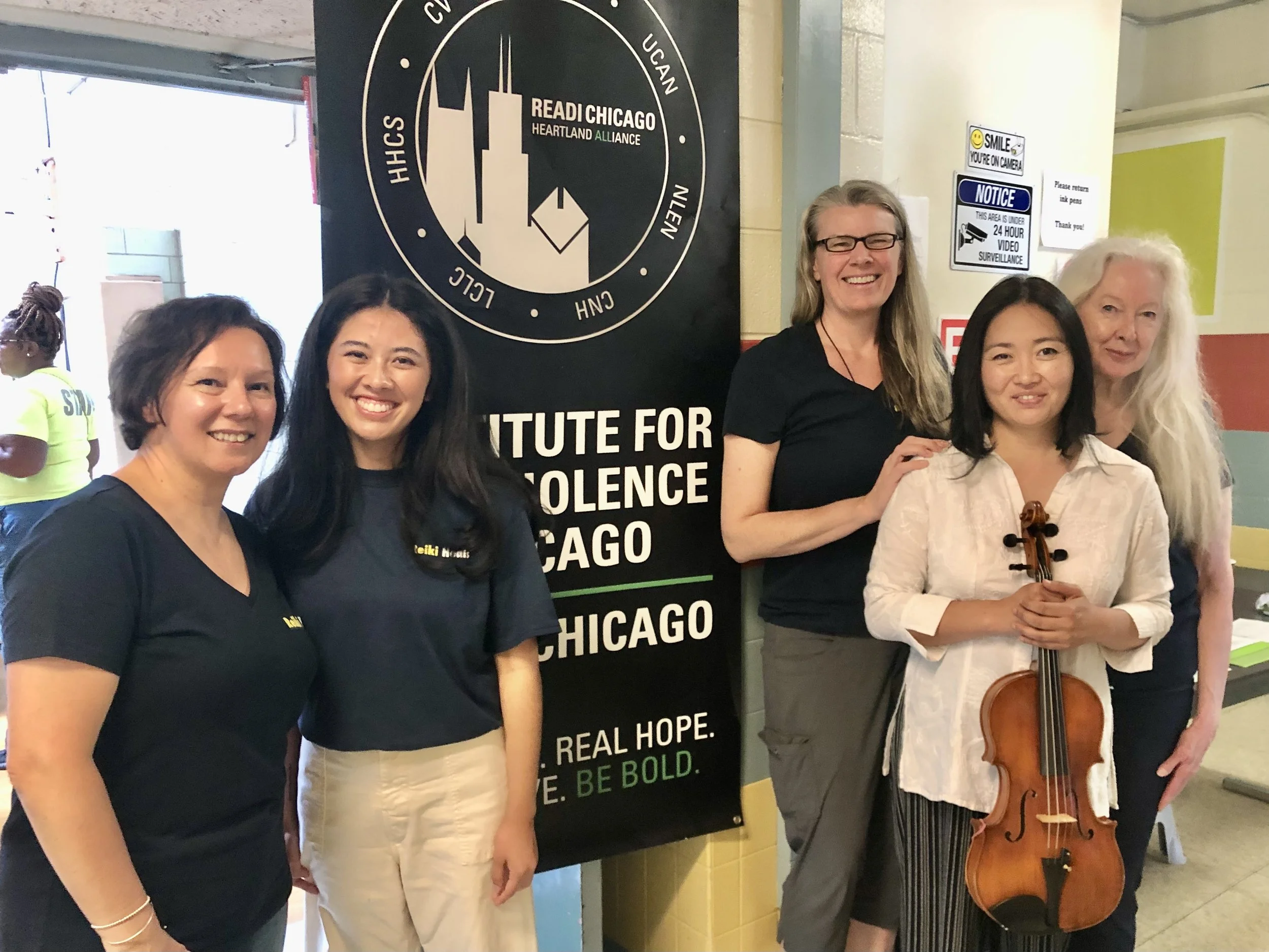 Reiki &amp; Music Therapy for Violence Interrupters