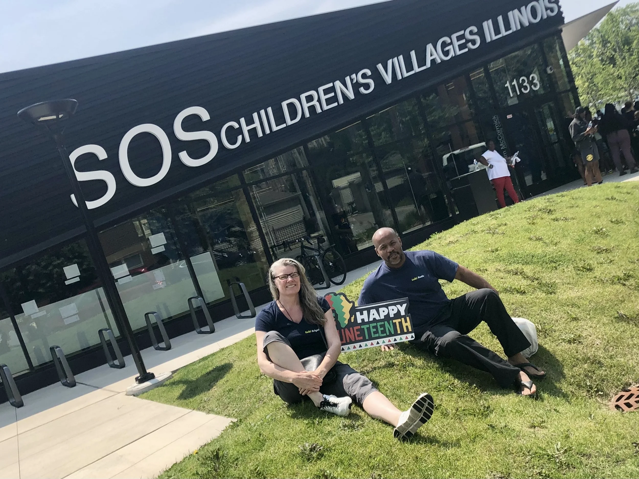 Reiki @ SOS Children's Villages for Juneteenth