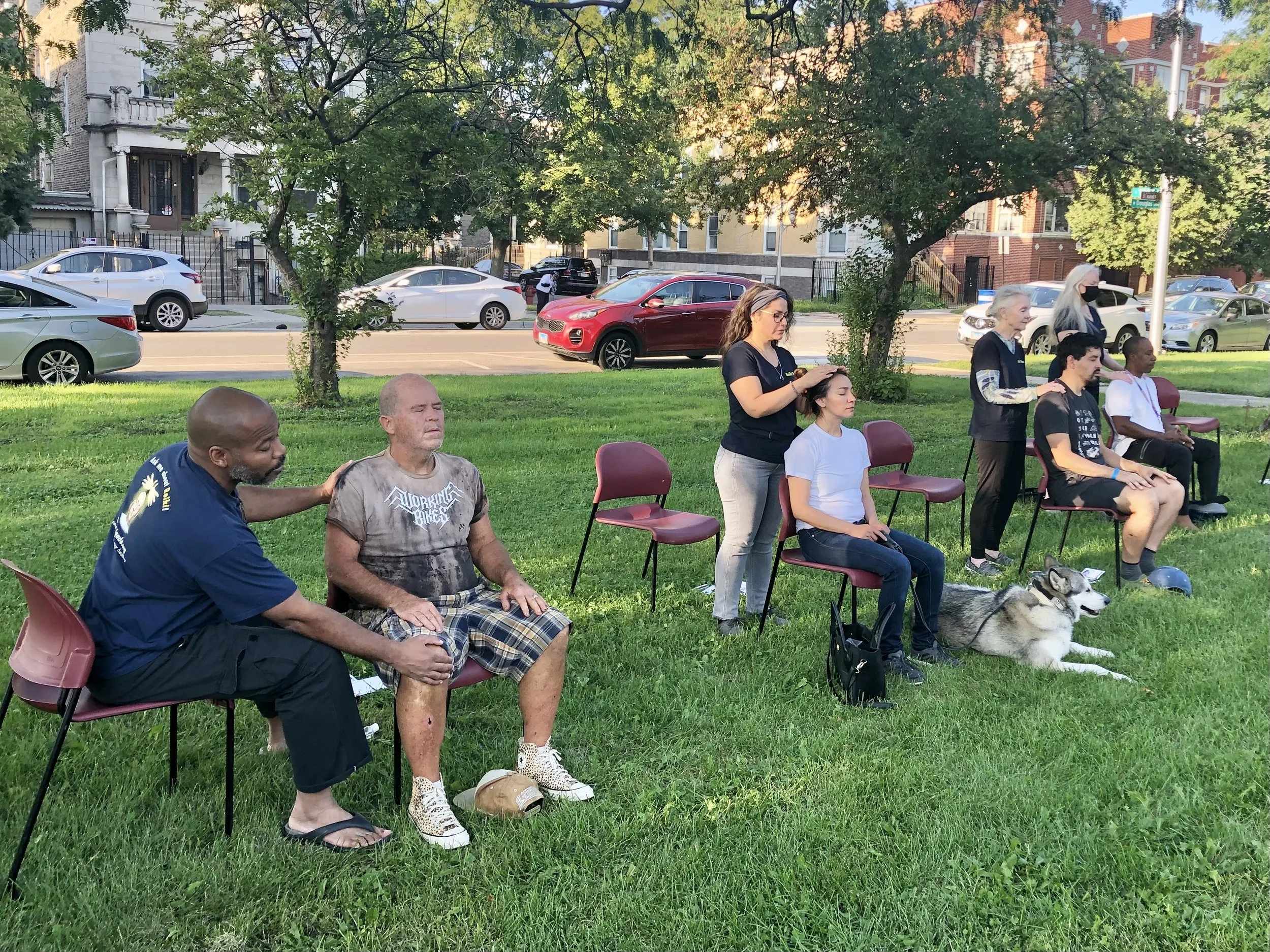 Reiki @ Boxing Out Negativity's Street Love Ride