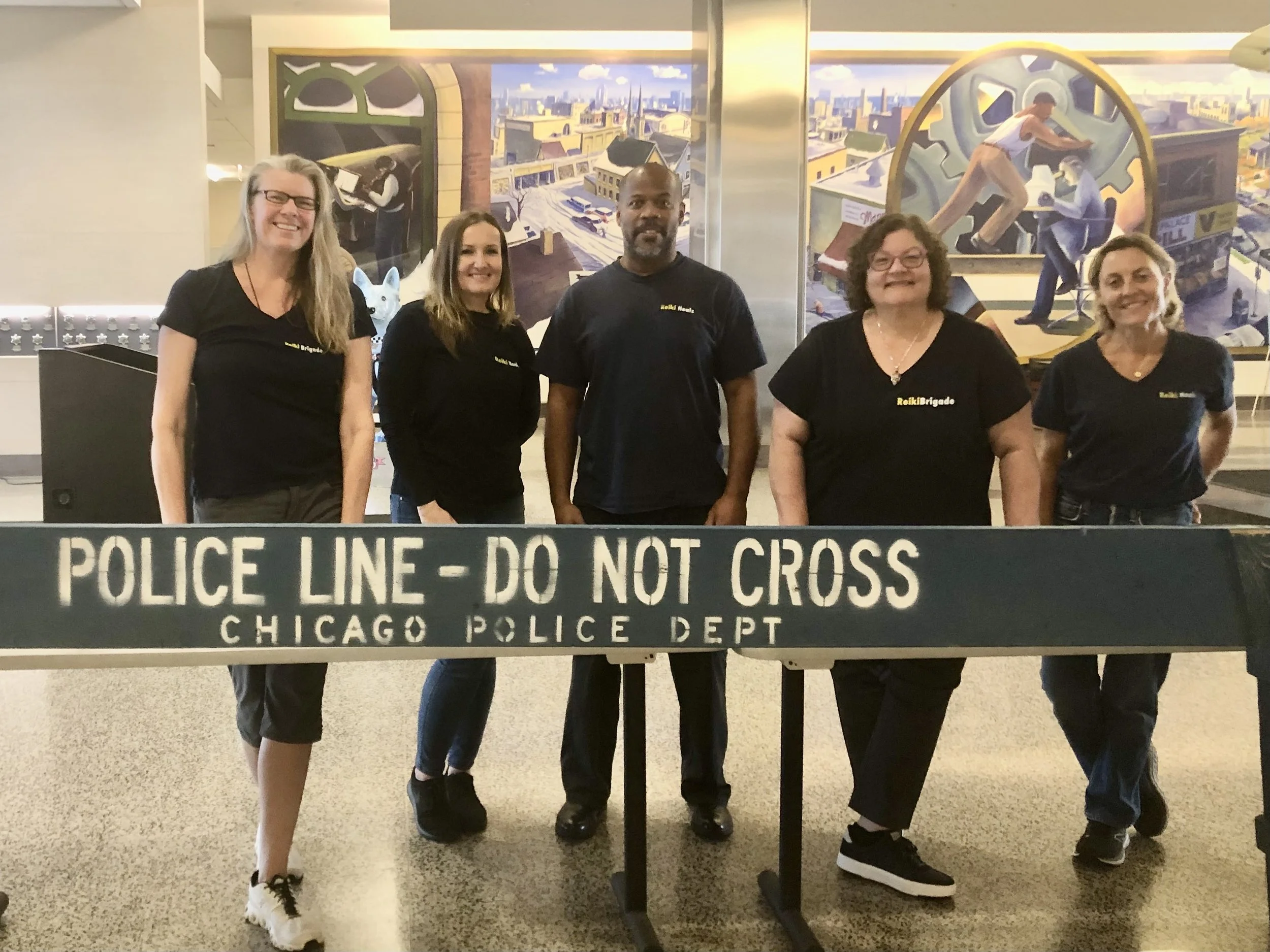 Reiki for Chicago Police HQ