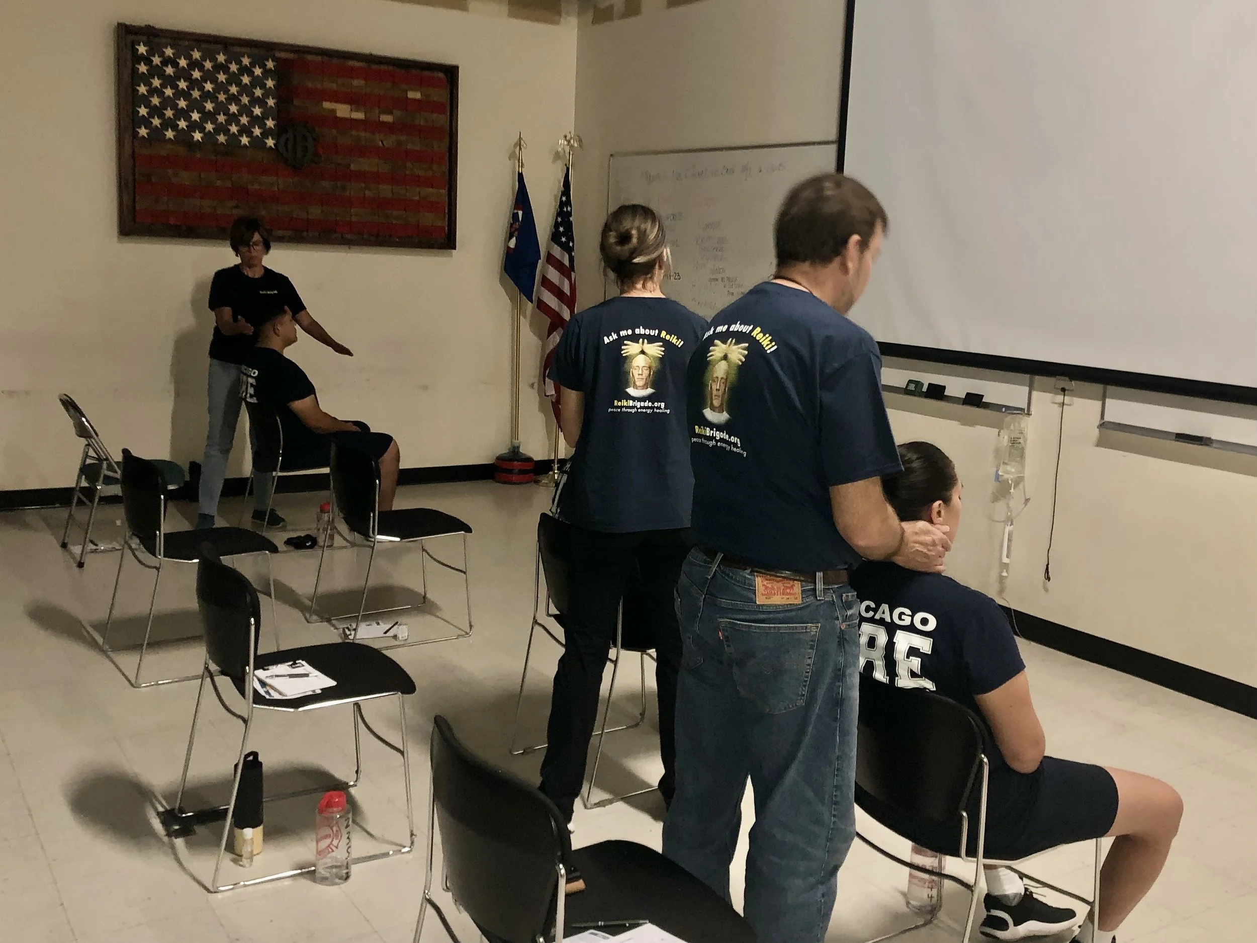 Reiki for the Chicago Fire Academy