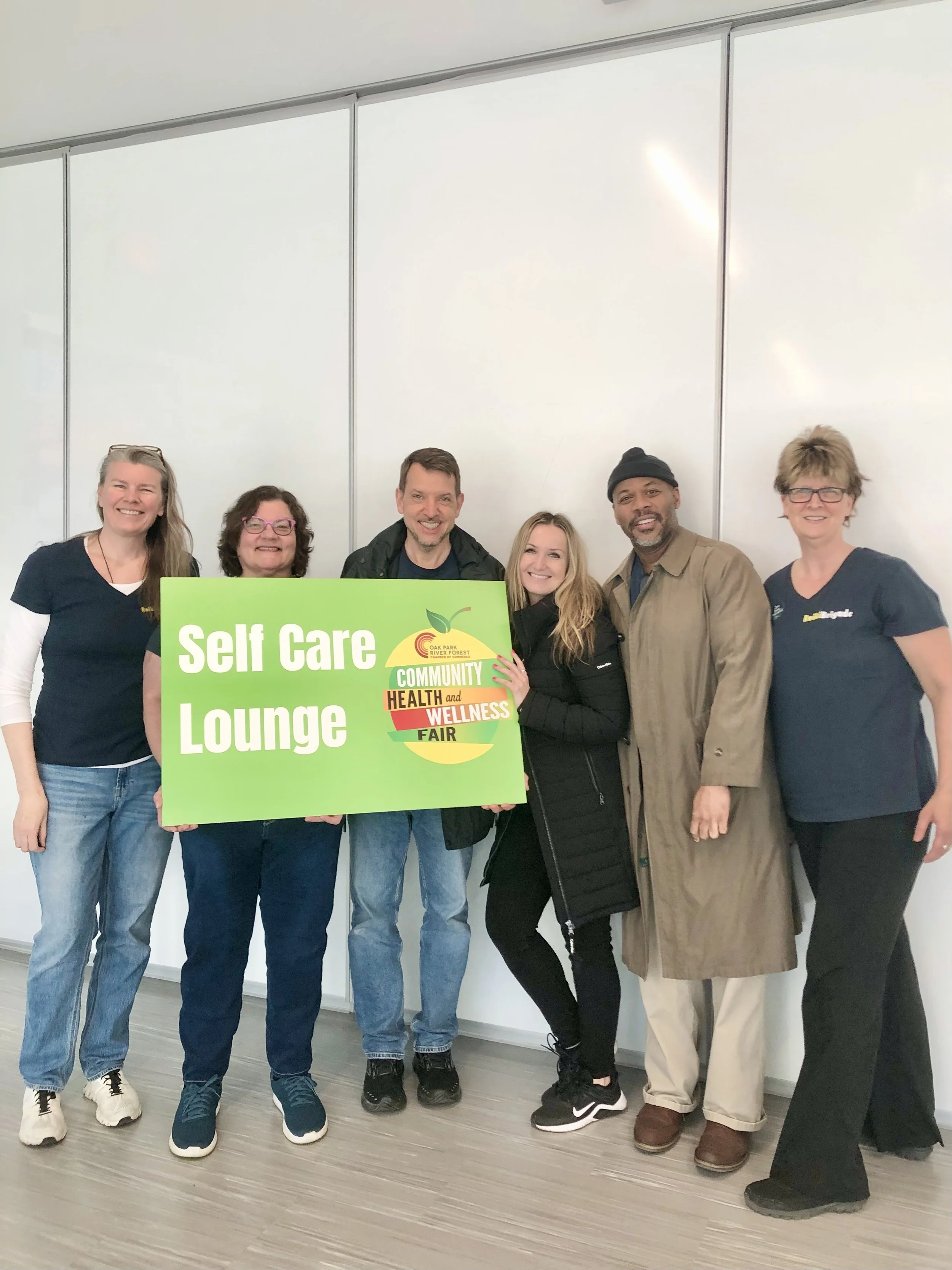 Reiki at the Oak Park River Forest Health Fair