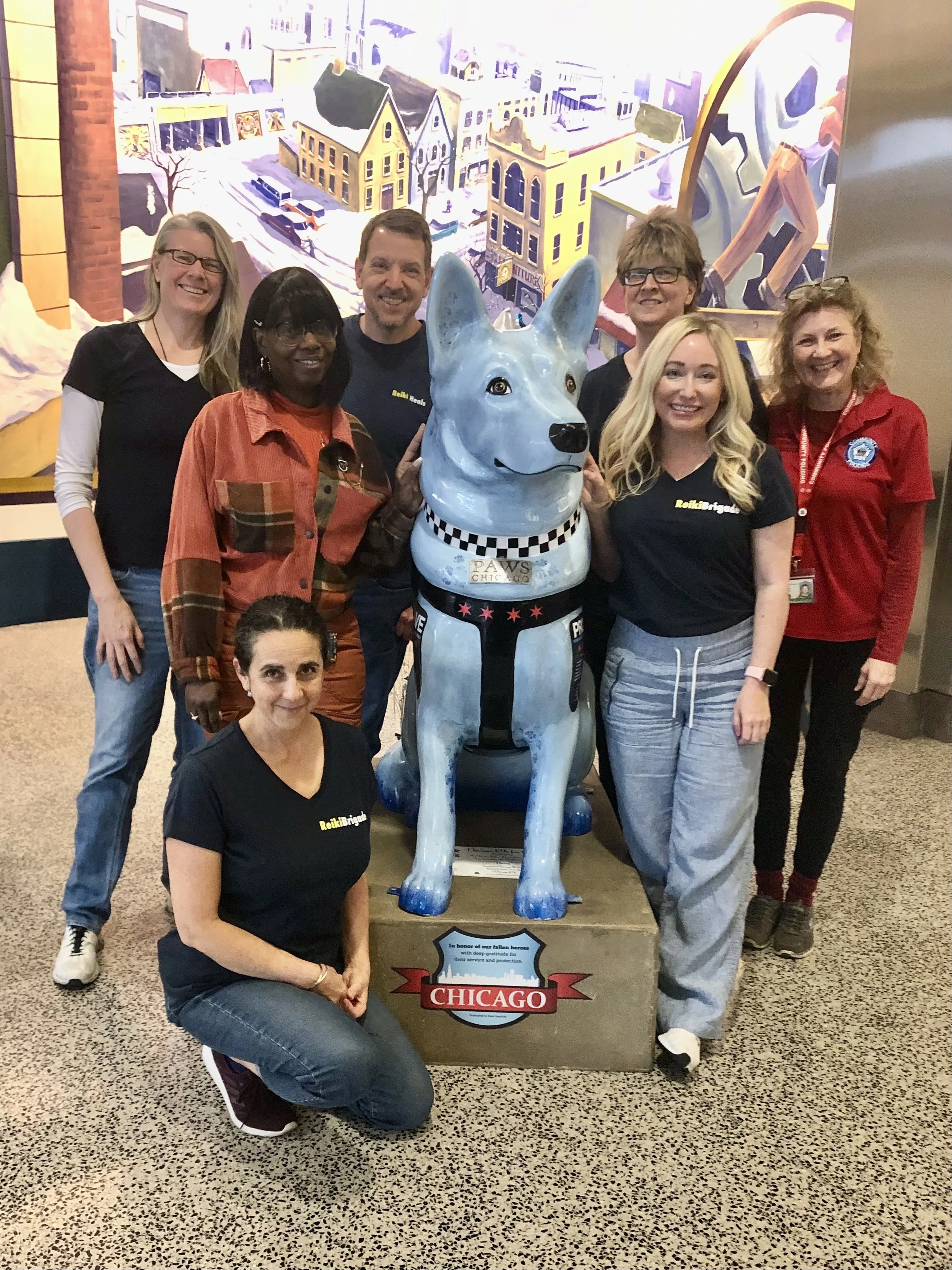Reiki at Chicago Police Headquarters