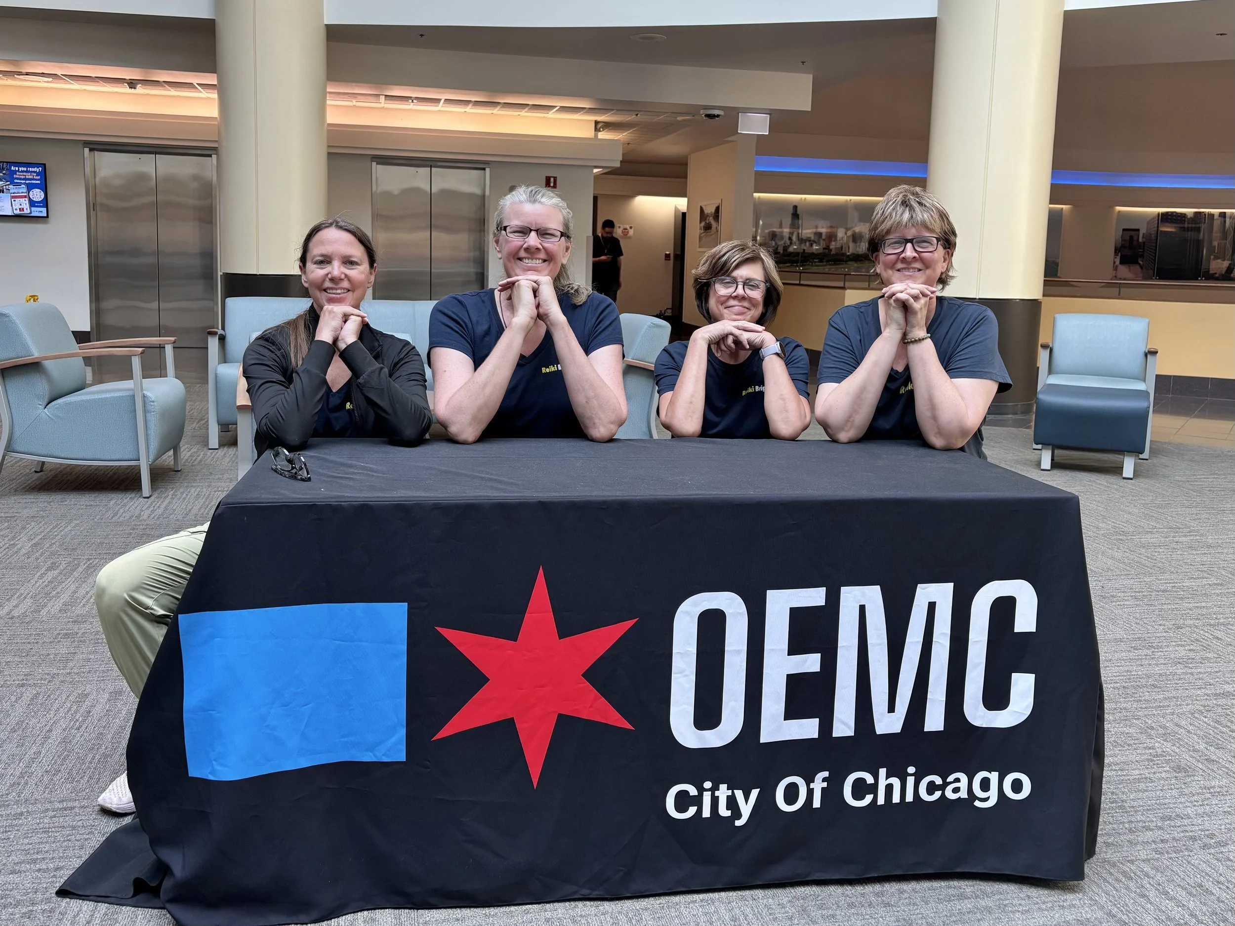 Reiki for Chicago's 9-1-1 Call Center