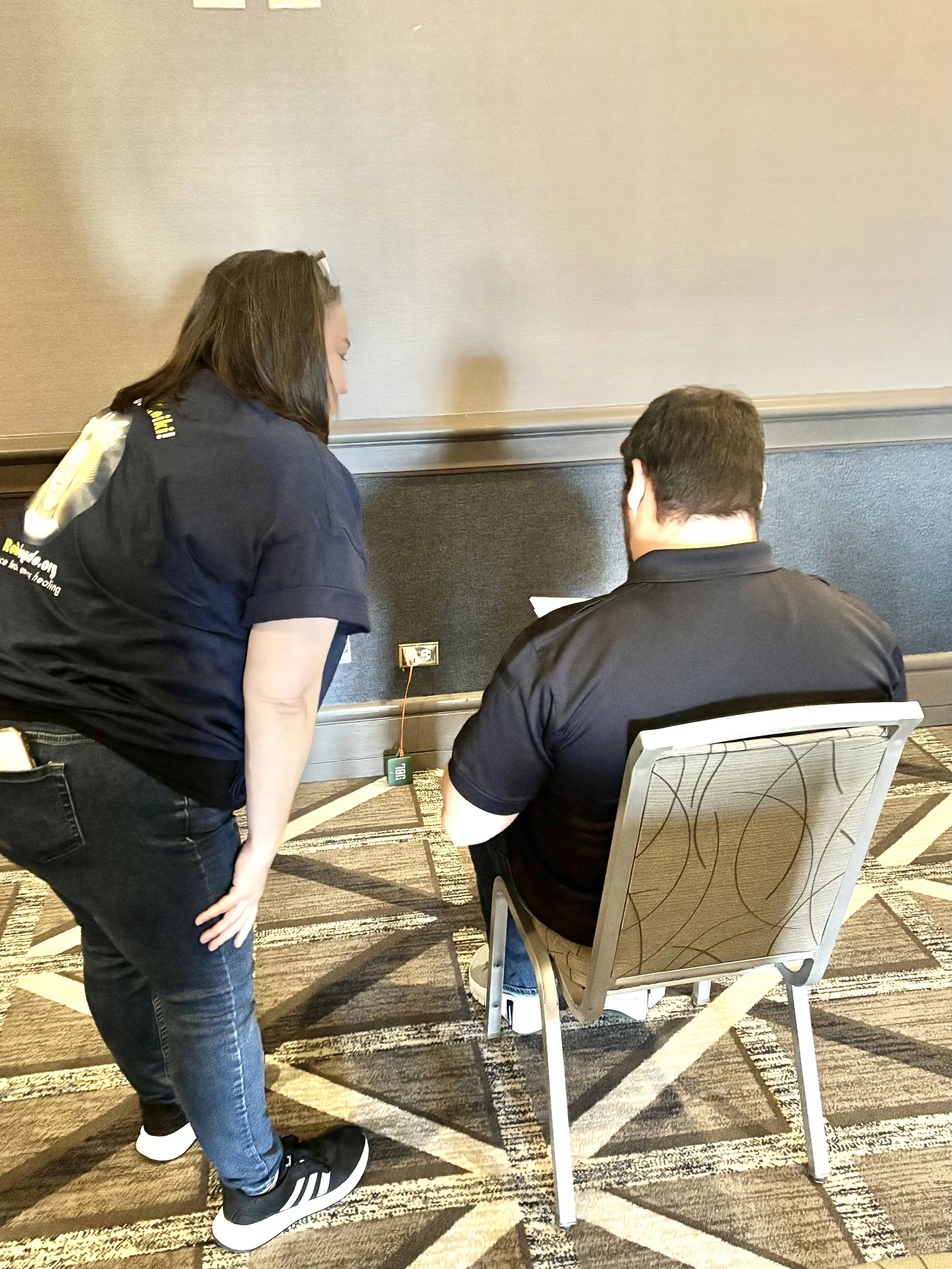 Five newbies, including Trish.