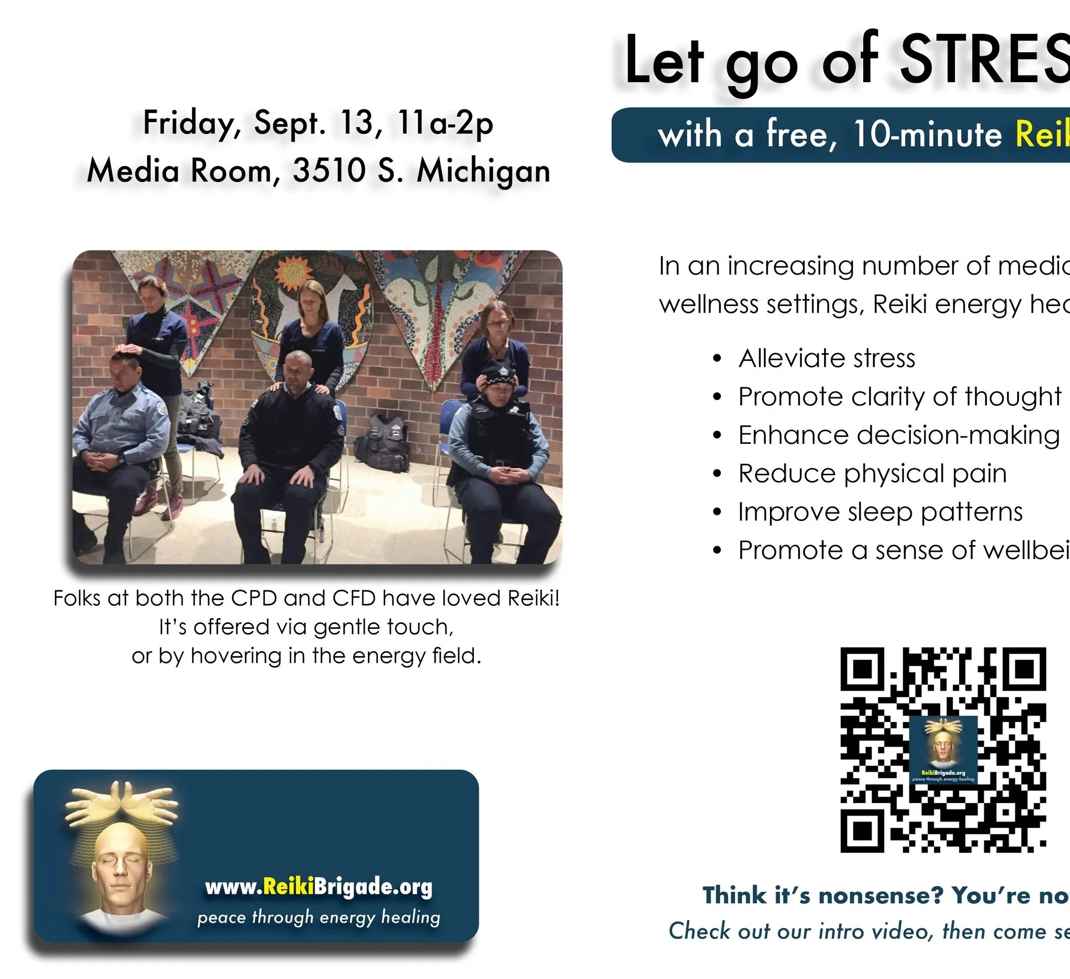 We'll provide fliers &amp; digital promotional content.