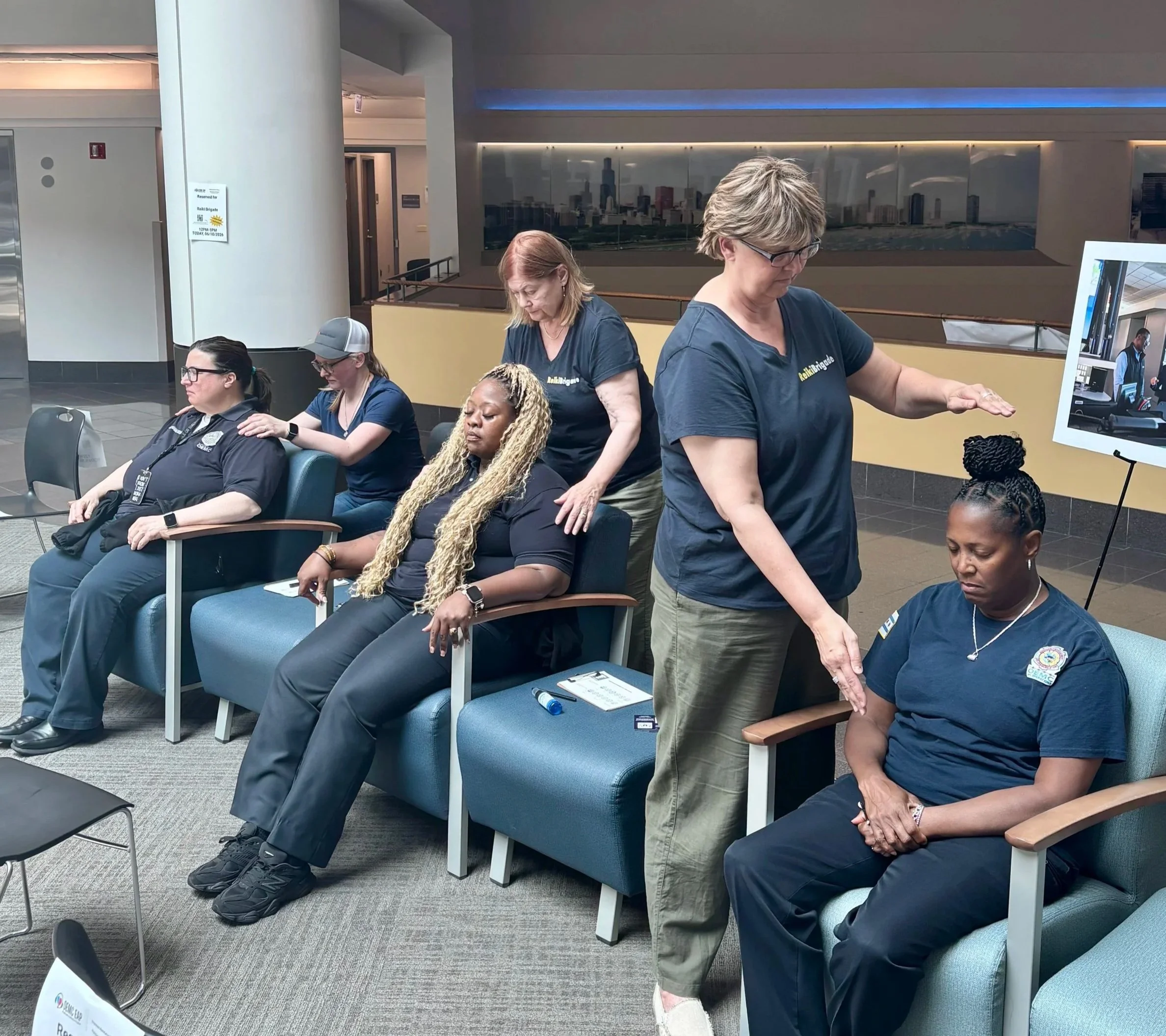 Reiki @ Chicago's 9-1-1 Call Center