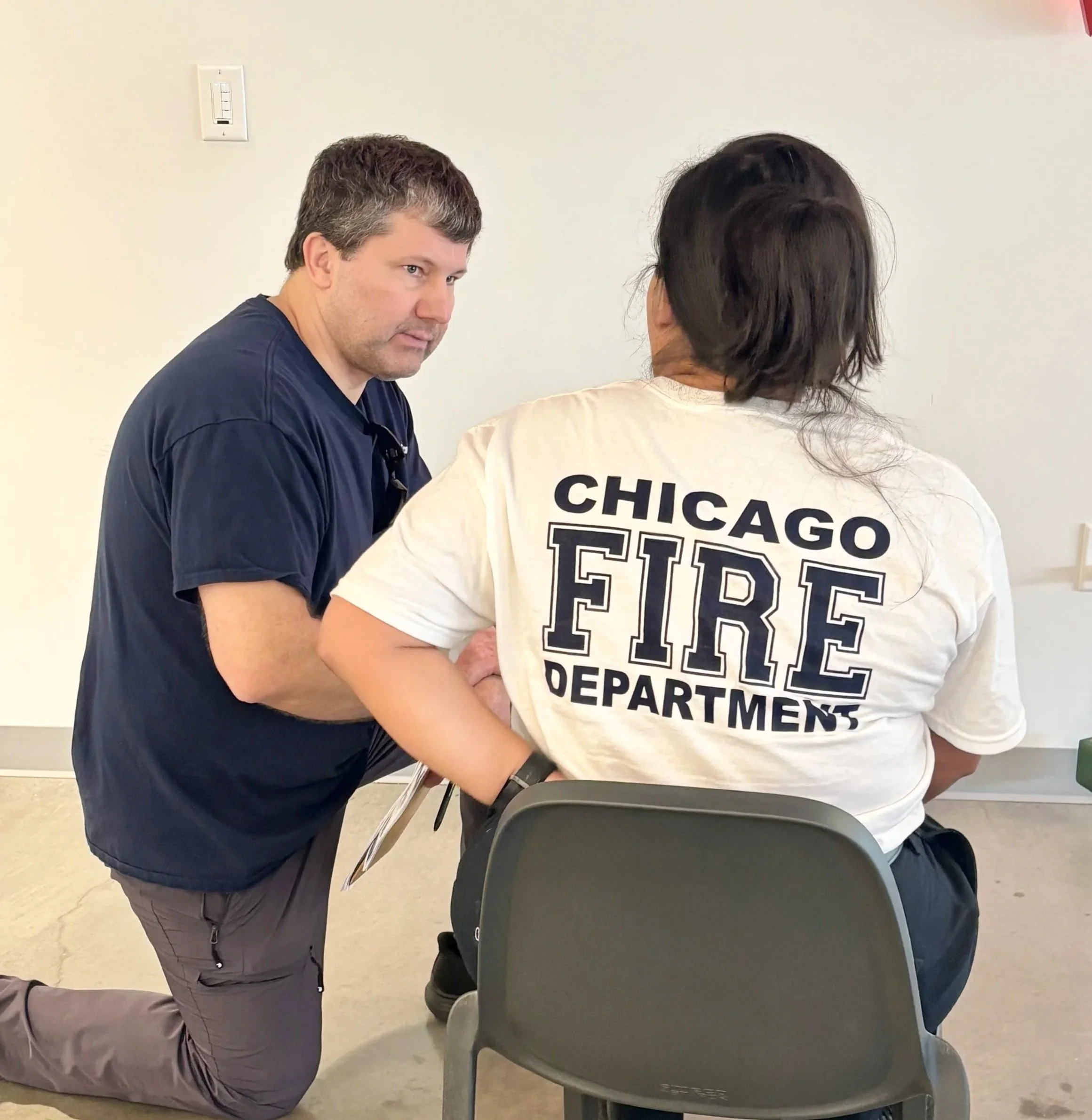 Reiki @ Chicago's New Fire/Police Academy