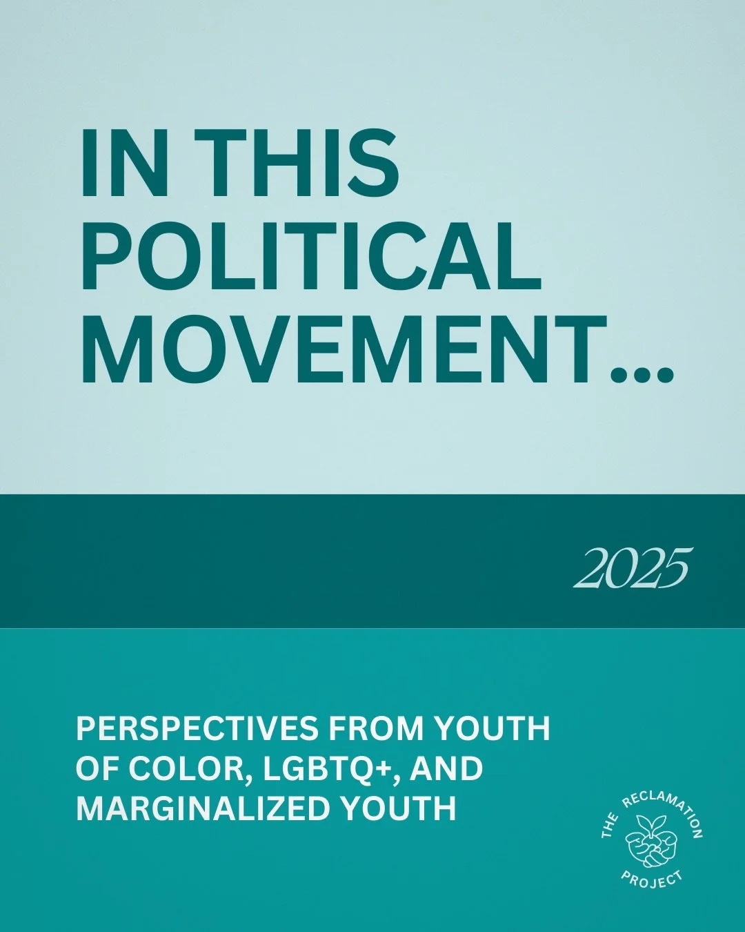 IN THIS POLITICAL MOMENT &amp; MOVEMENT 💬💭 Perspectives from youth of color, LGBTQ+, and marginalized youth 📝 from the Fall 2025 Policy &amp; Perspectives Report by @trpcoalition 🐛🌷

Thank you to @elevateyouthca and @aaln_sacramento for their su