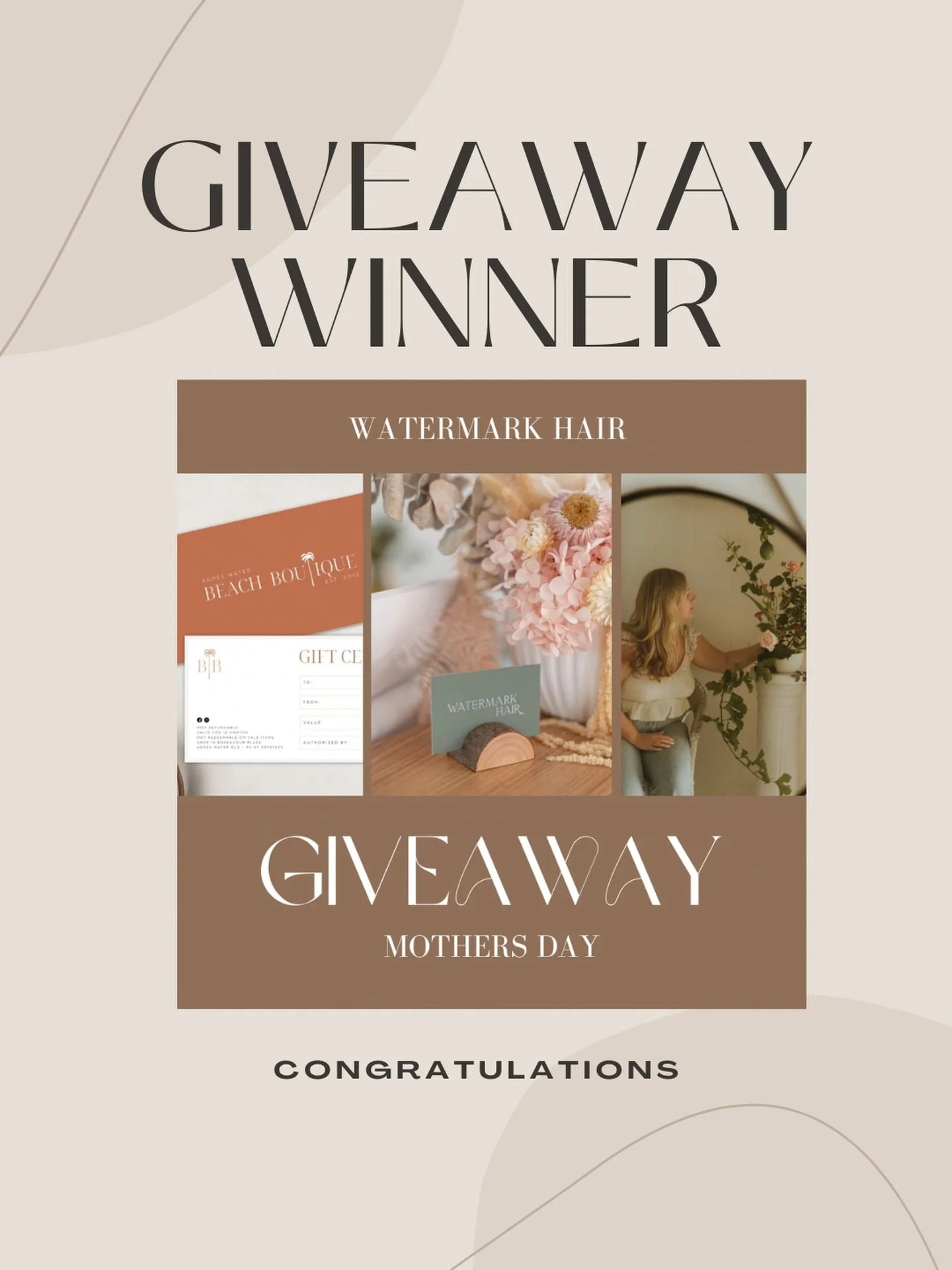✨ Mother&rsquo;s Day Giveaway Winners ✨

Firstly&hellip; we are SO sorry this announcement is late! 🤍
Our giveaway was meant to be drawn on Friday, but with all the distractions and celebrations from 40th festivities, time absolutely got away from u