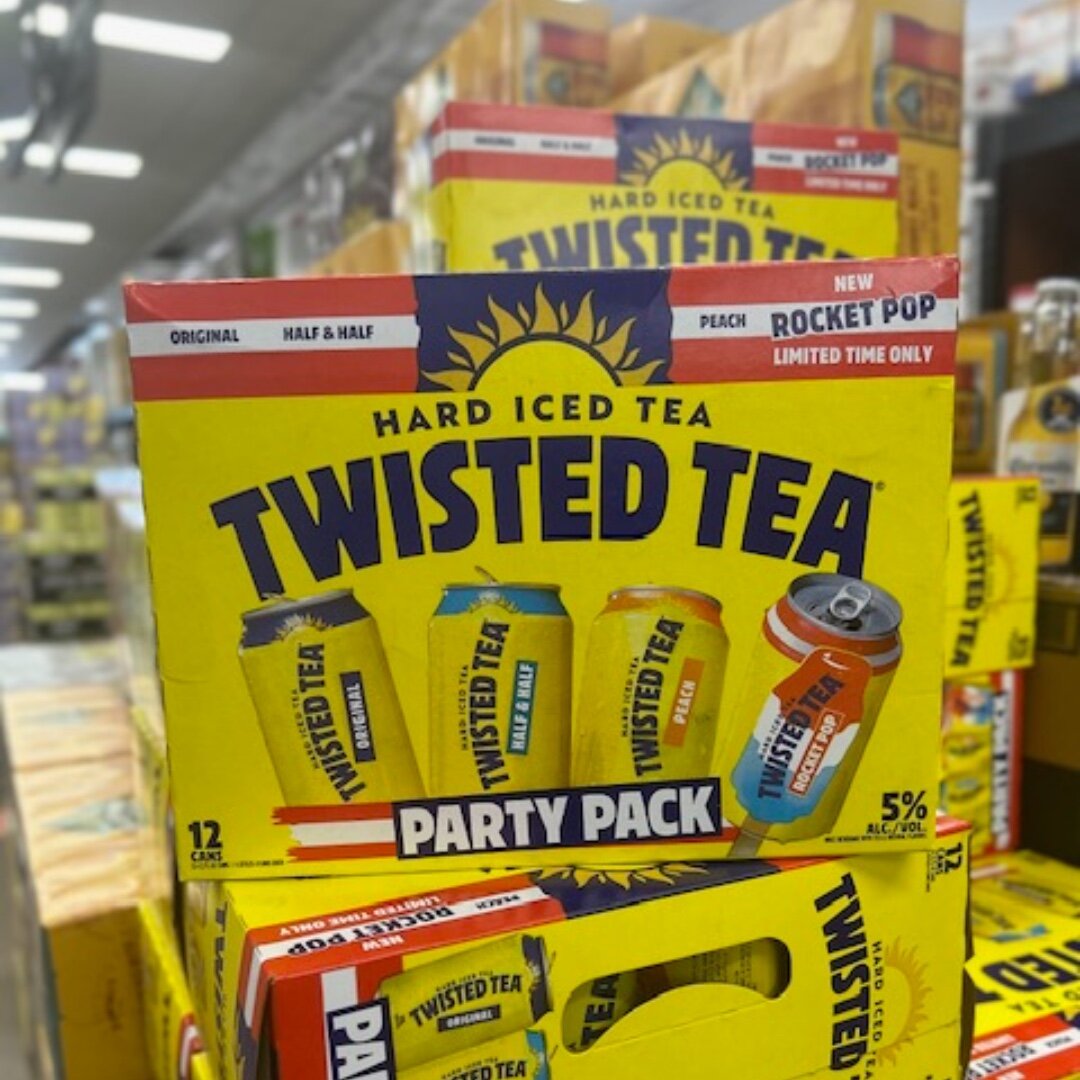 It's Tea Time, baby ⏰

@twistedtea 12pk Variety, currently just $14.99 at #liquorboyslp.