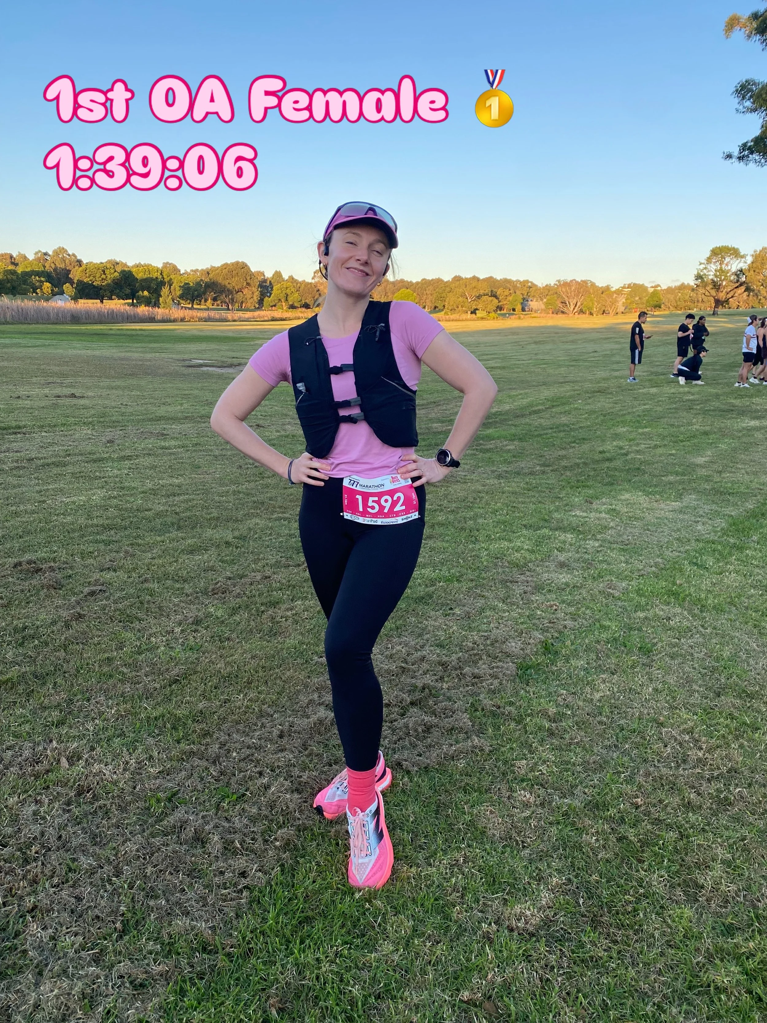 A huge congratulations to Manon today for coming away with the overall win at the Braveheart Half Marathon in Sydney today. 🏆

A super strong and consistent race coming away with a time of 1:39:06 🔥 

Incredible work Manon! Superb race! 

#performa
